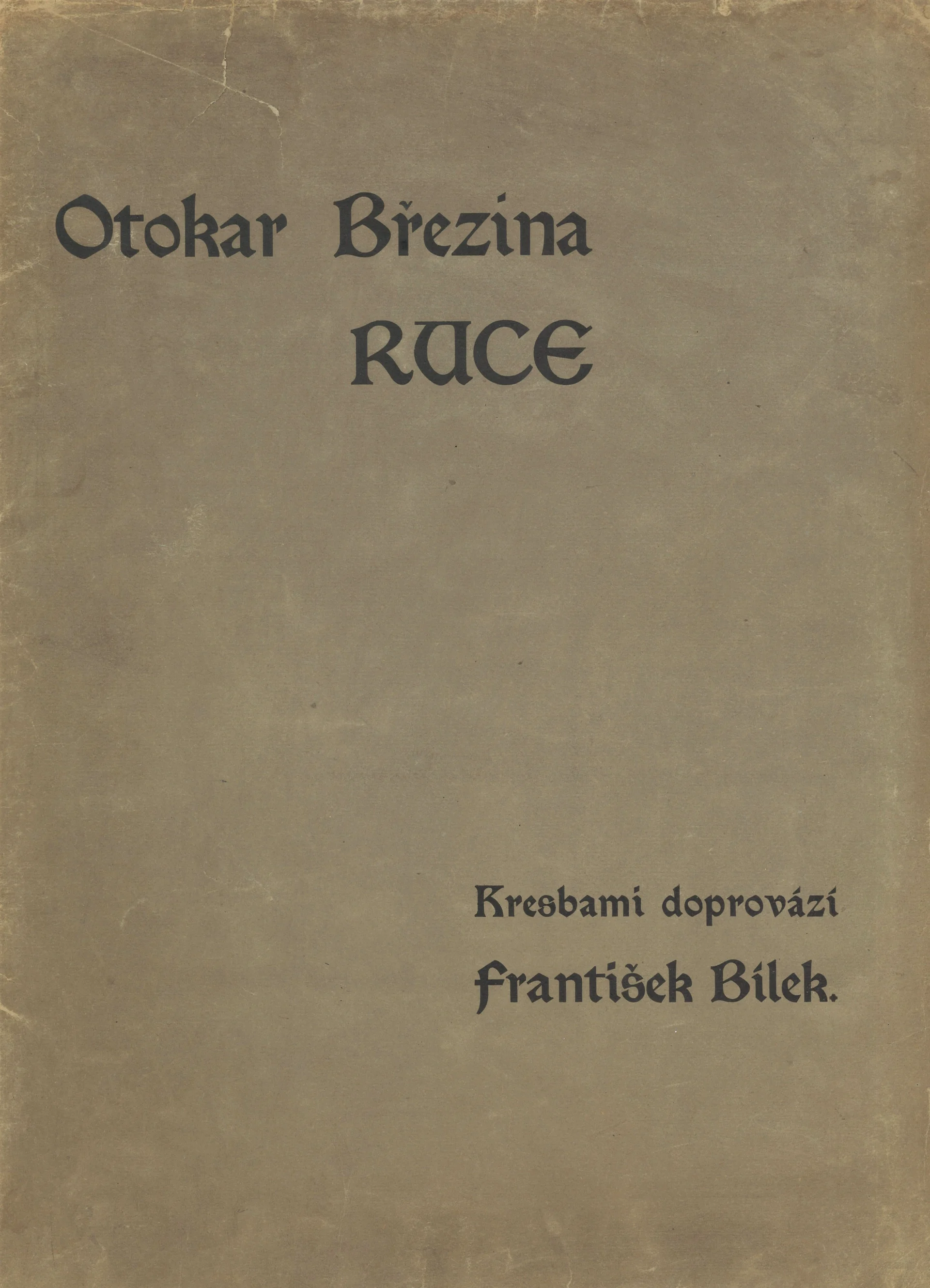 Náhledový obrázek předmětu Ruce: kniha veršů