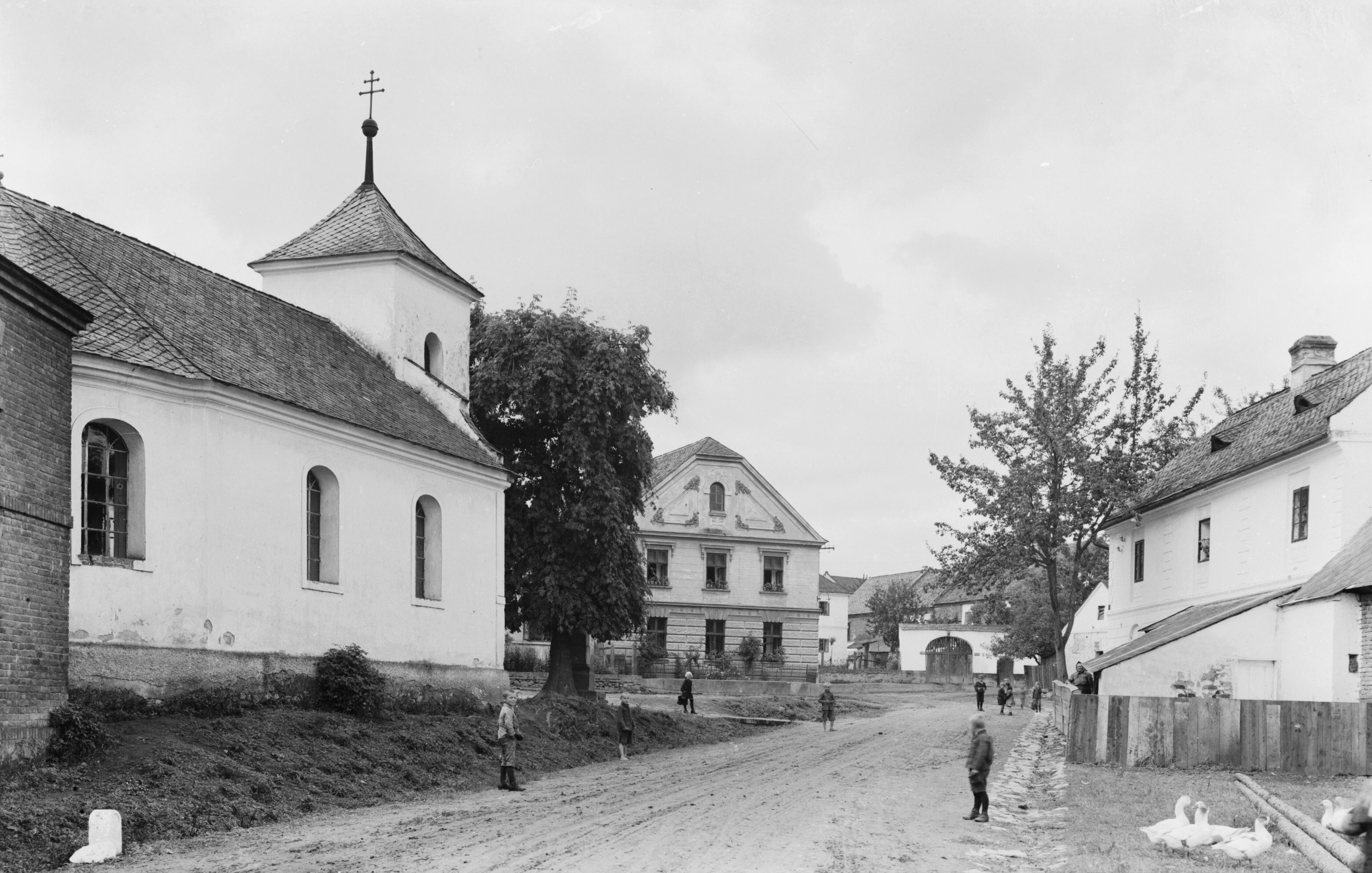 Náhledový obrázek Hlivice, okr. Olomouc (skleněný negativ) - 1