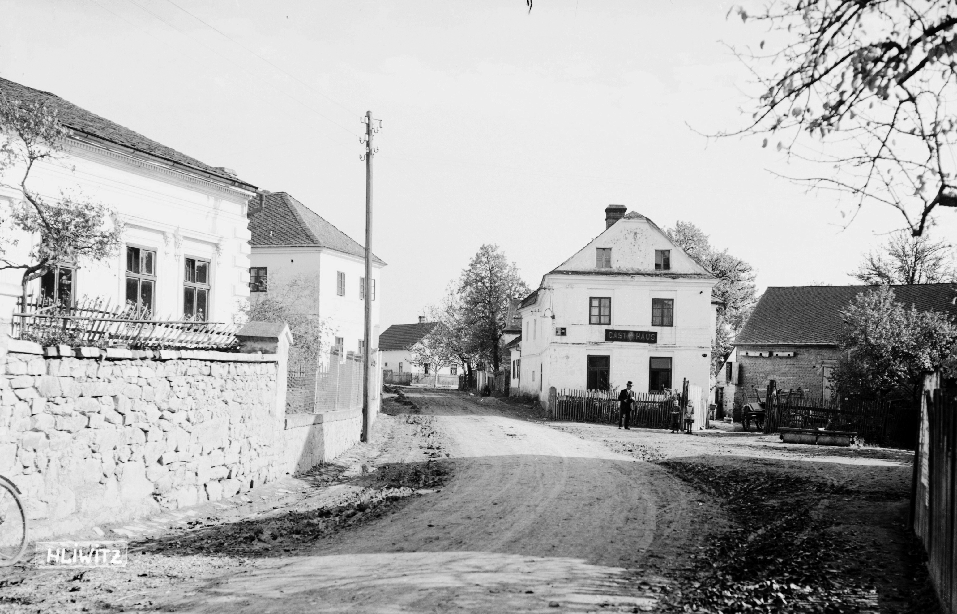 Náhledový obrázek Hlivice, okr. Olomouc (skleněný negativ) - 1