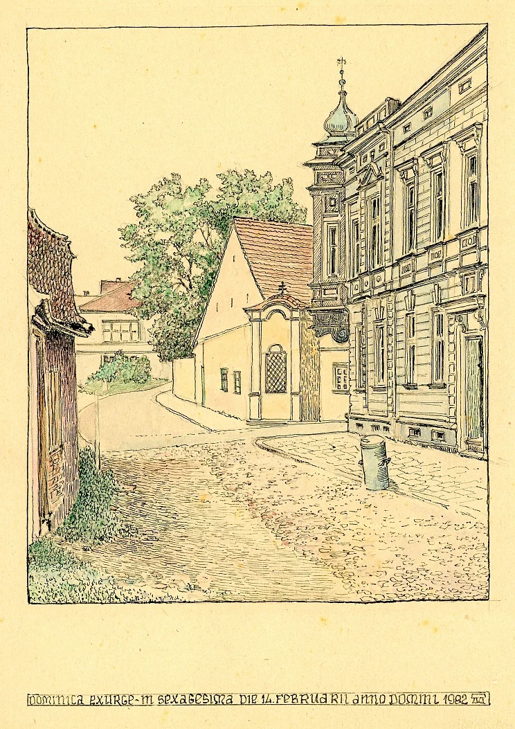 Náhledový obrázek předmětu Kolorovaná perokresba