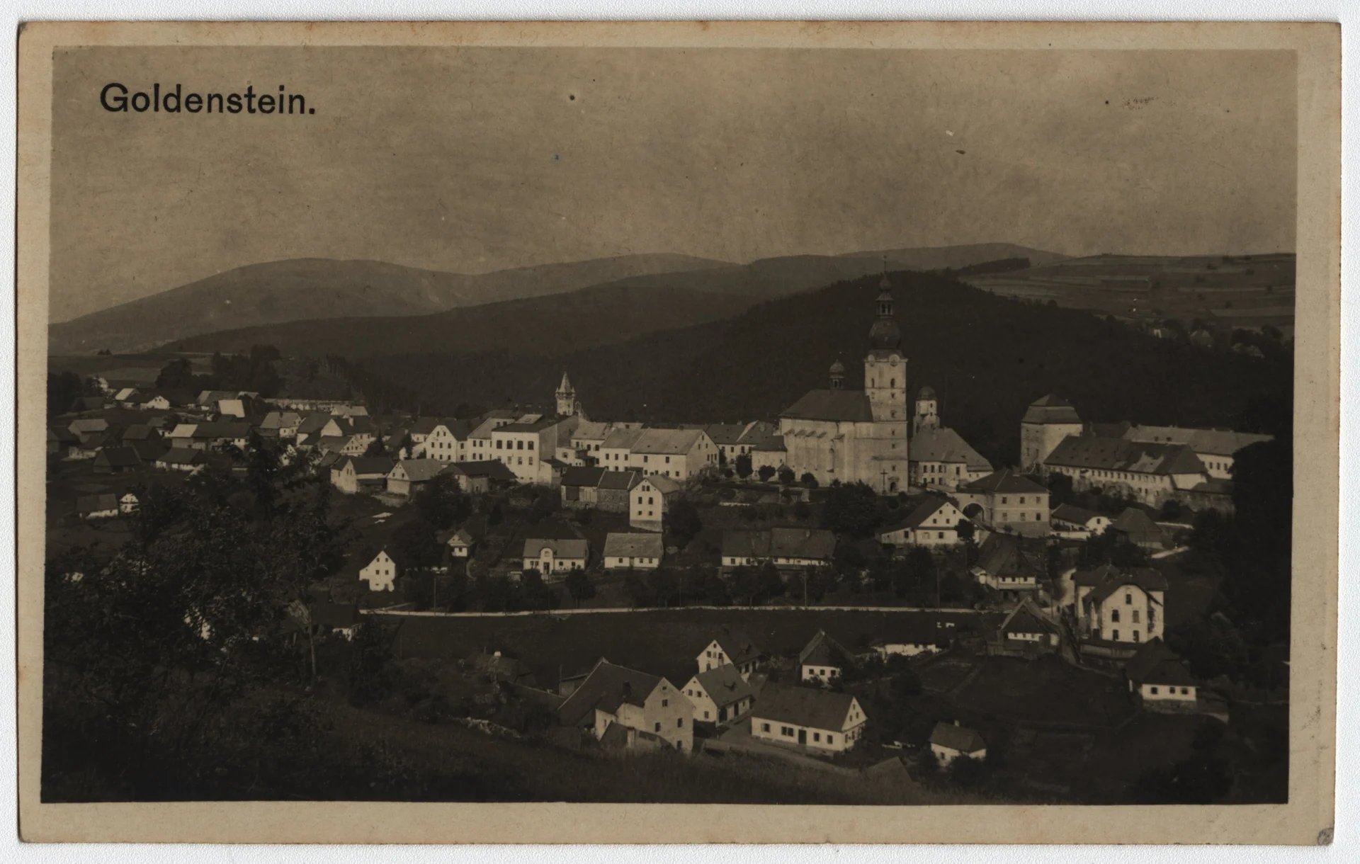 Náhledový obrázek předmětu Branná (čb. pohlednice)