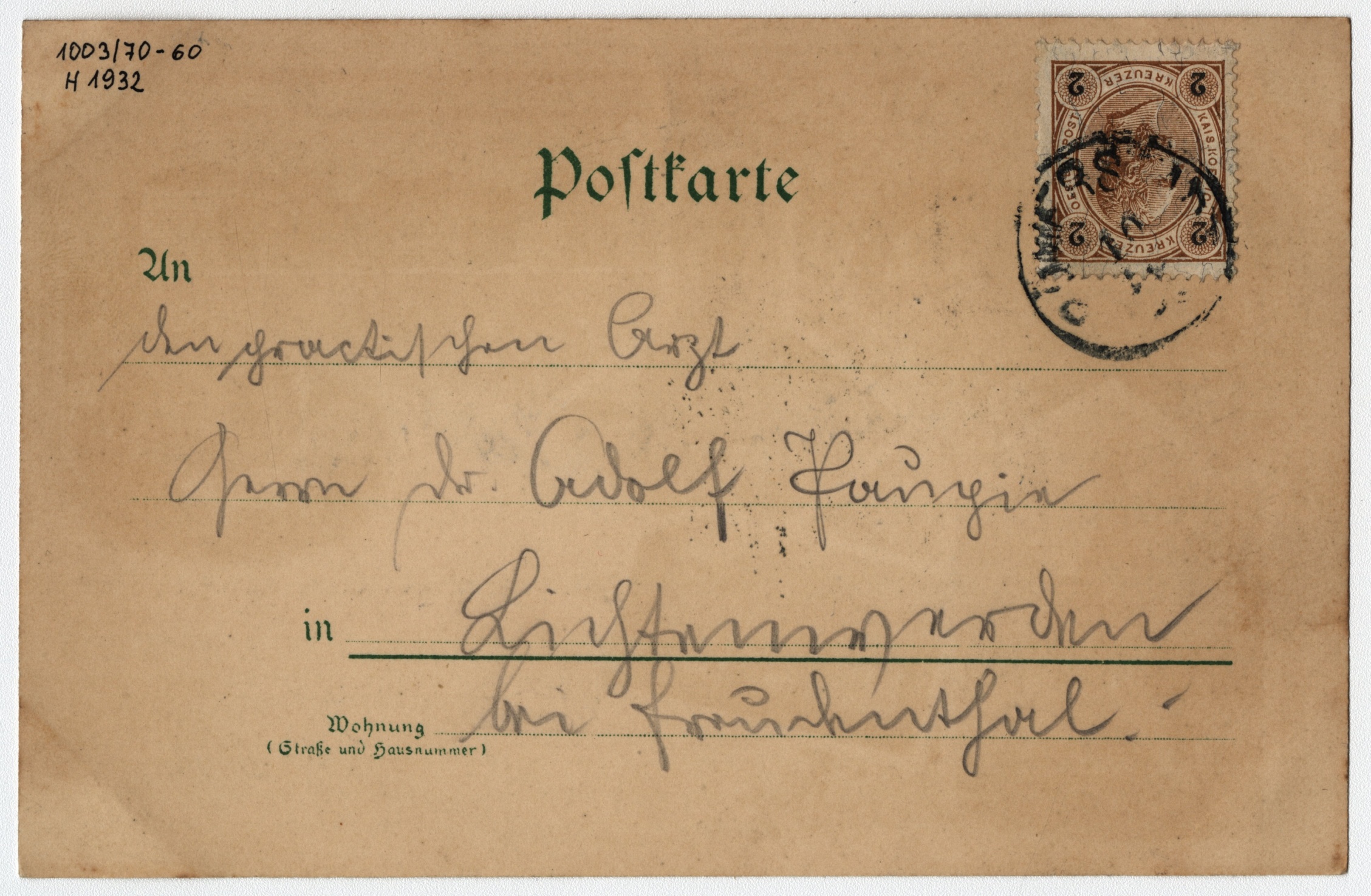 Náhledový obrázek Rýmařov (kolorovaná litografická pohlednice) - 2