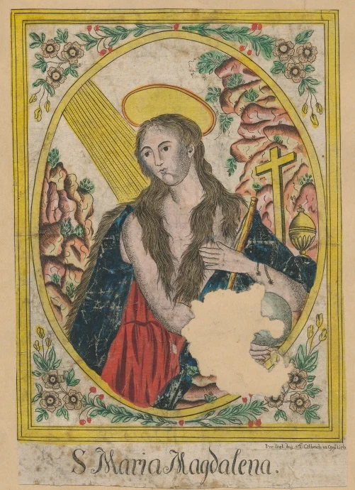 Náhledový obrázek předmětu Grafický list, Svatá Maří Magdaléna