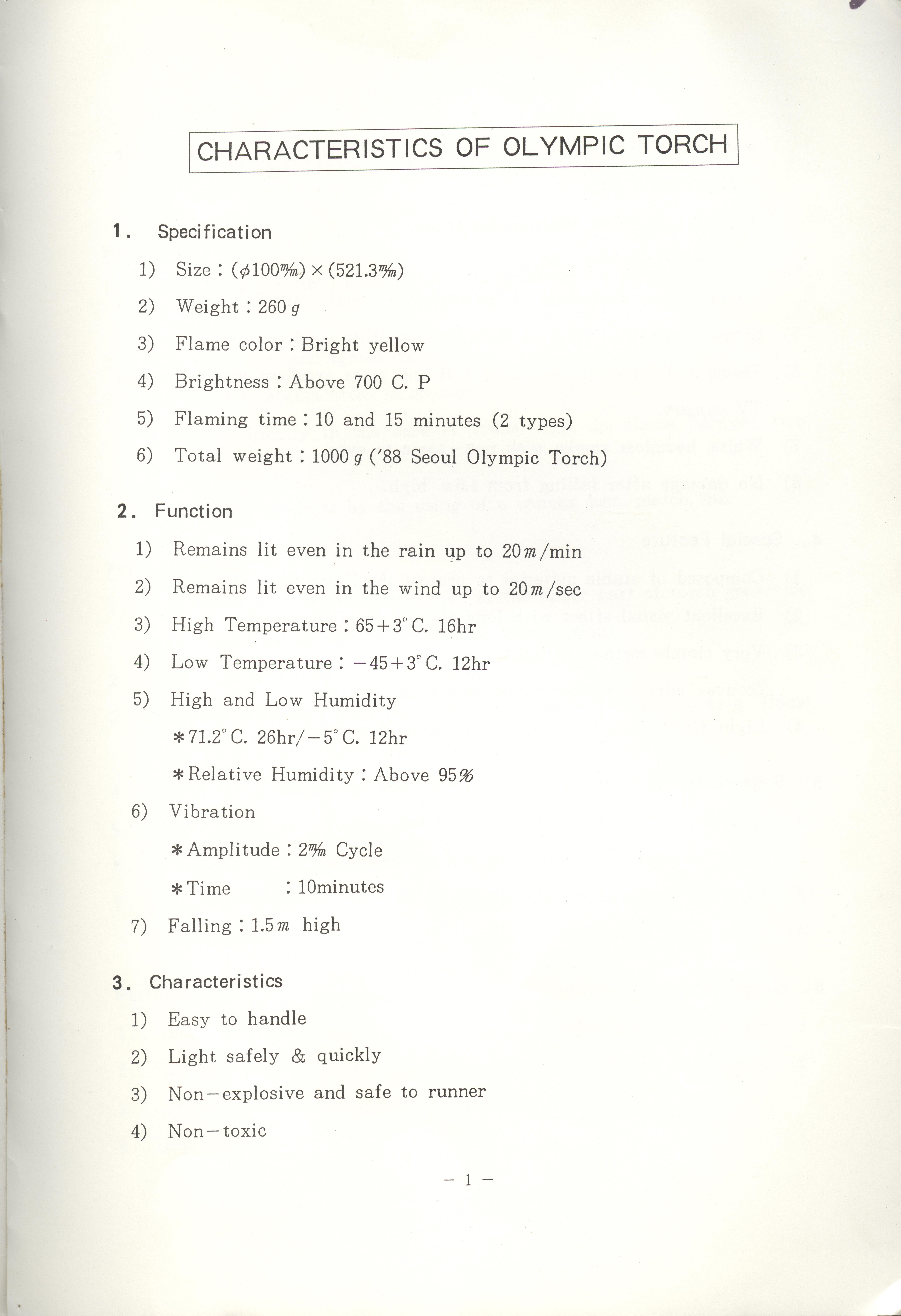 Náhledový obrázek Olympic Torch Manual - 2