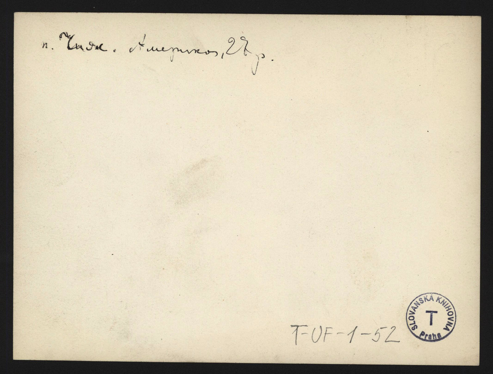 Náhledový obrázek p. Čyž. Amerika, 1927 - 2
