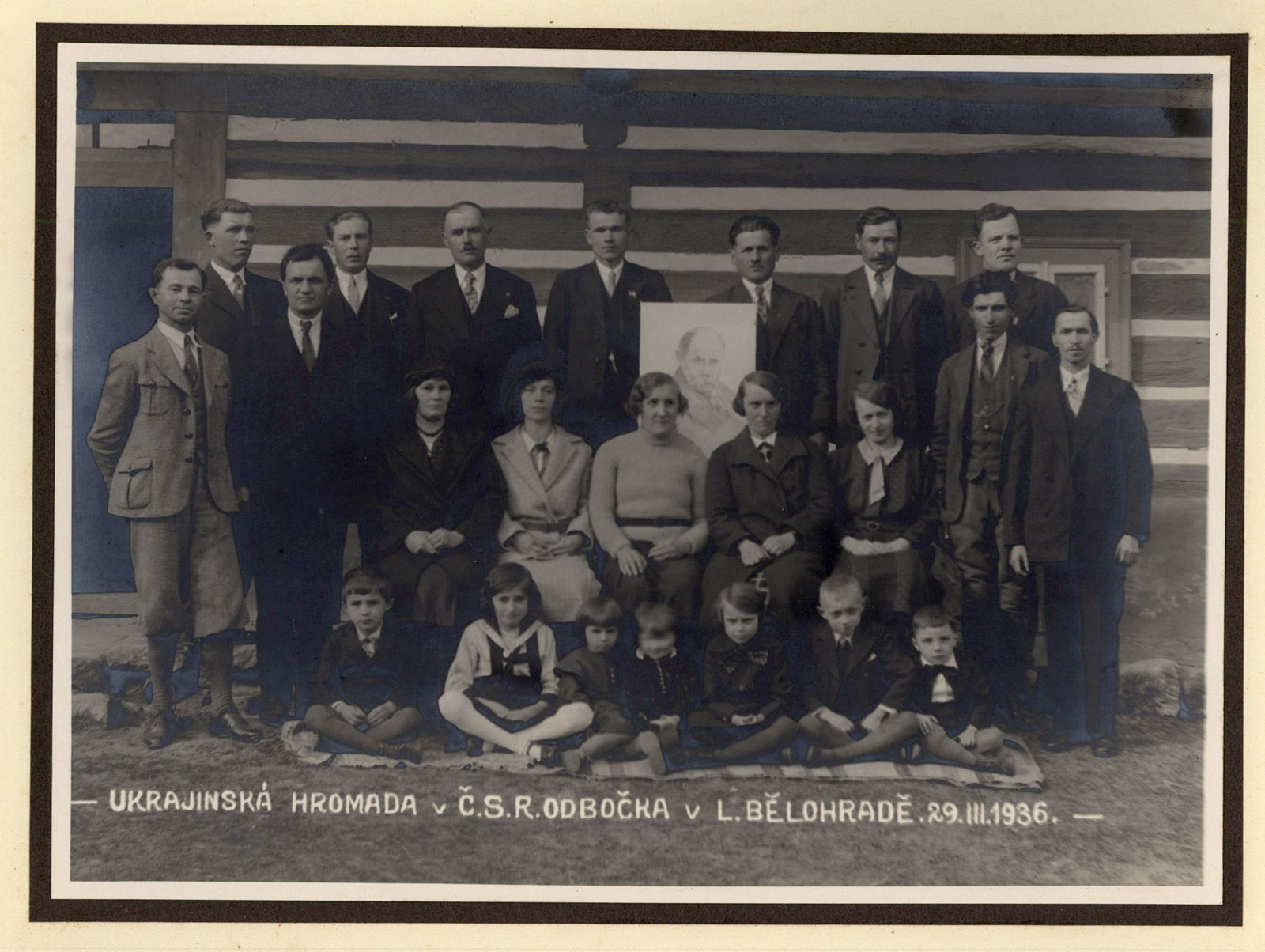 Náhledový obrázek Ukrajinská hromada (spolek) v ČSR odbočka v L. Bělohradě 29.III.1936 - 2