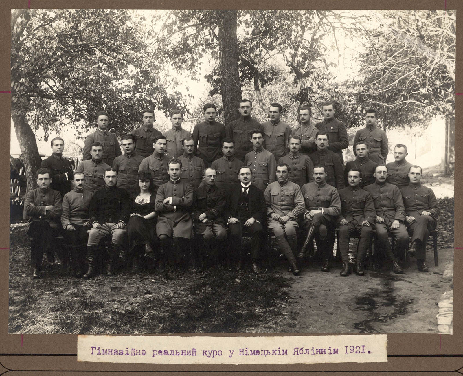Náhledový obrázek Maturitní kurz v Německém Jablonném, 1921 - 2