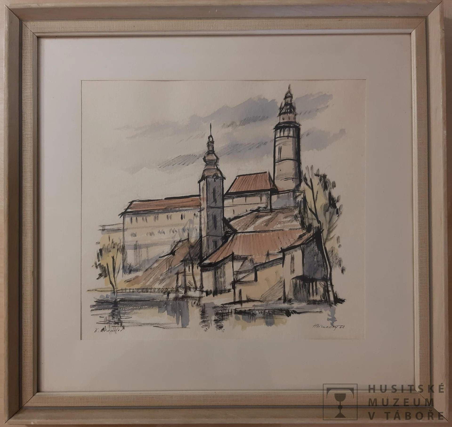 Náhledový obrázek předmětu obraz: Český Krumlov