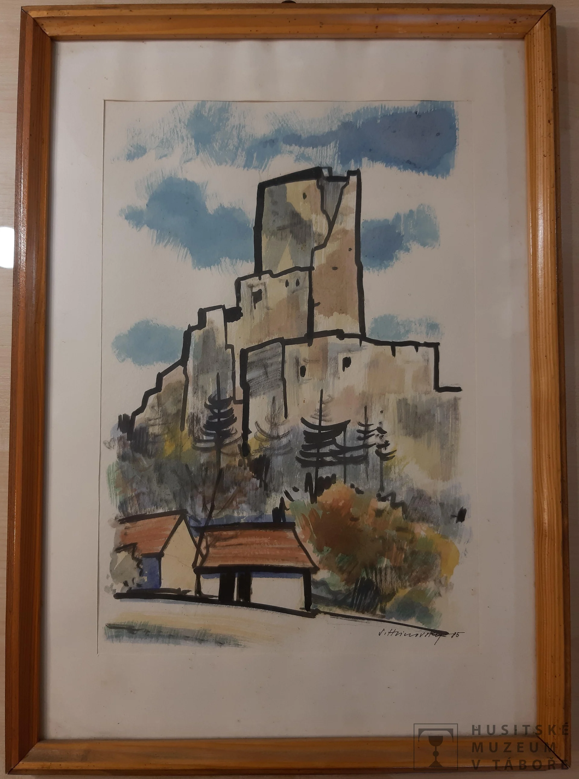 Náhledový obrázek předmětu obraz: Hrad 1