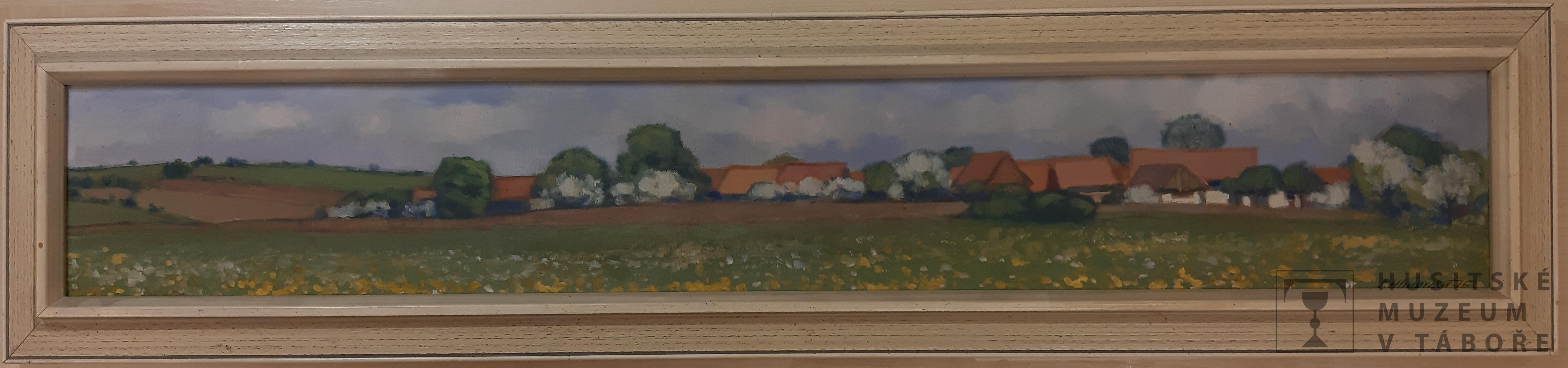Náhledový obrázek obraz: Jarní krajina - 1