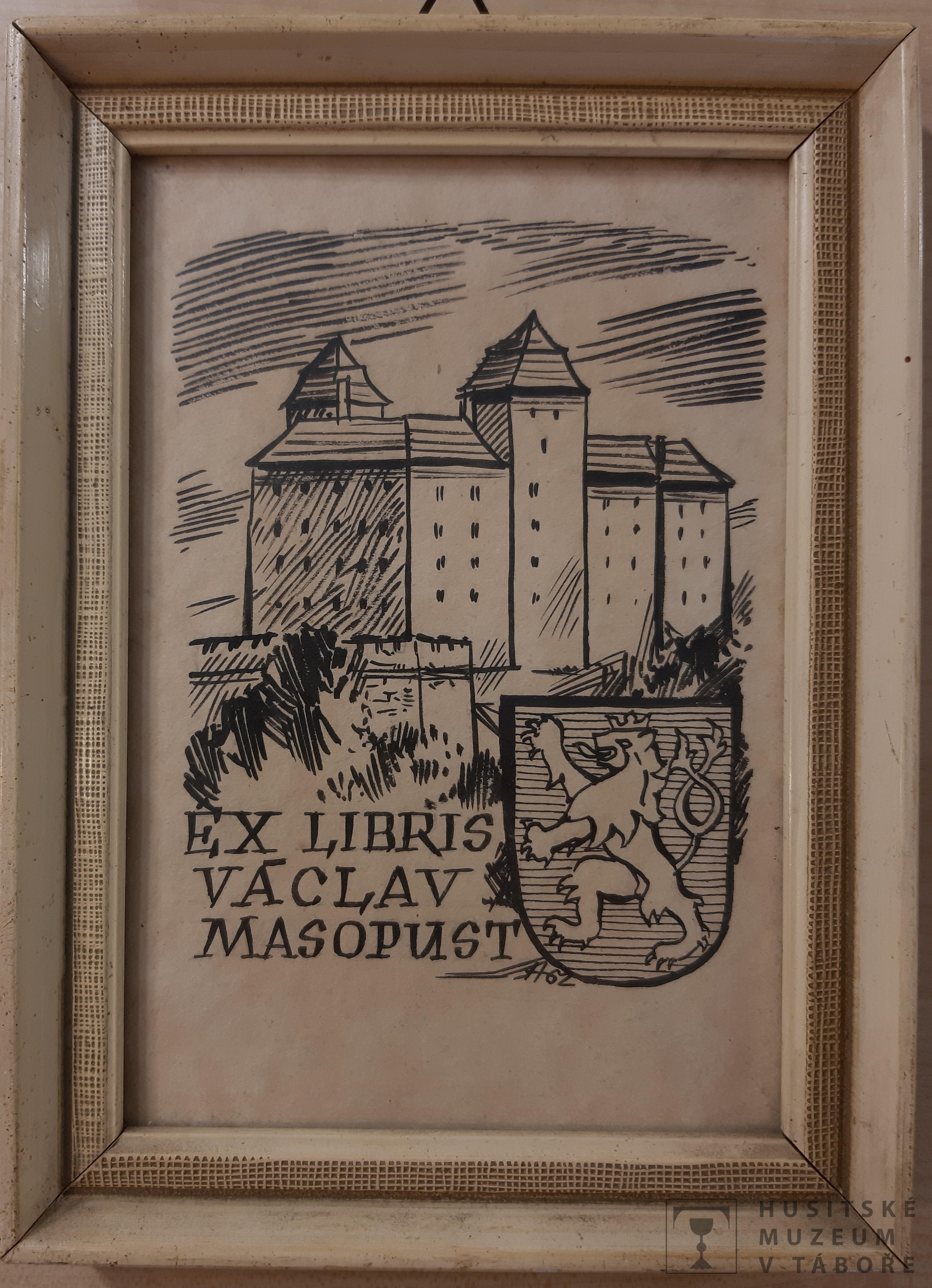 Náhledový obrázek obraz: Ex libris - Václav Masopust - 1