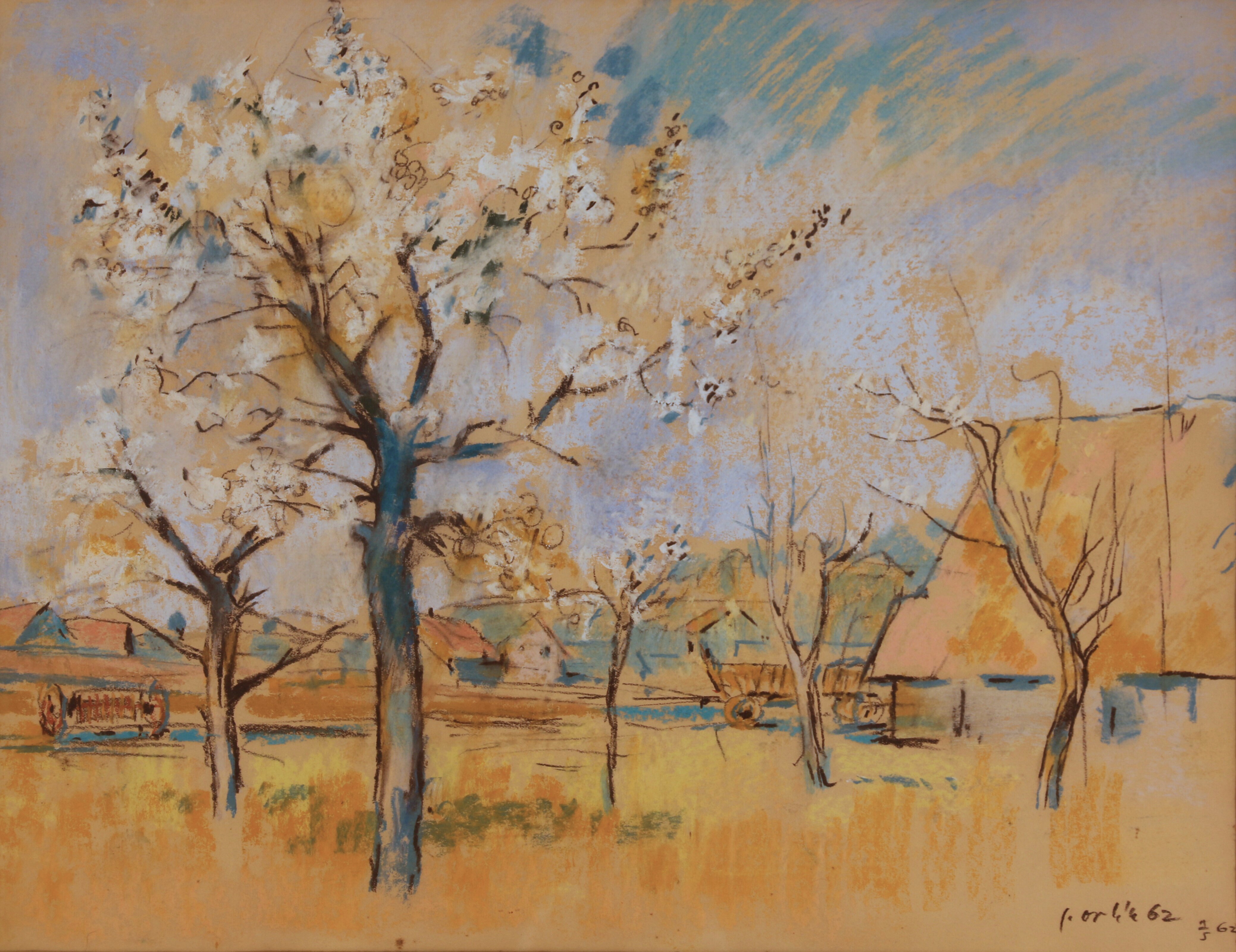 Náhledový obrázek J. Orlík: Jaro (1962) - 3