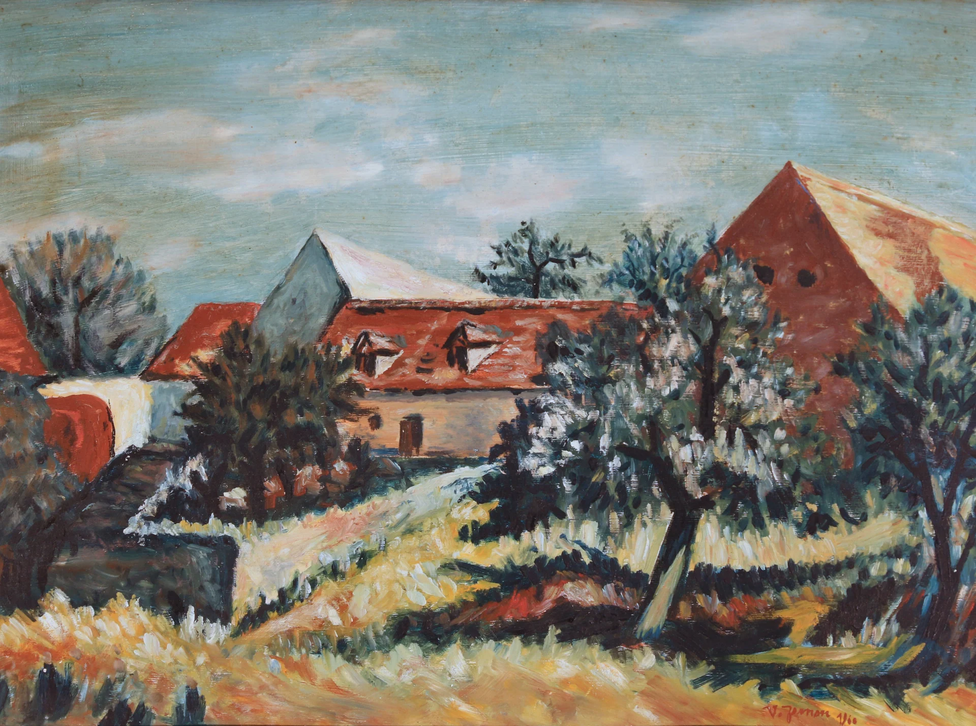 Náhledový obrázek předmětu V. Zeman: Bubeníkův statek (1960)