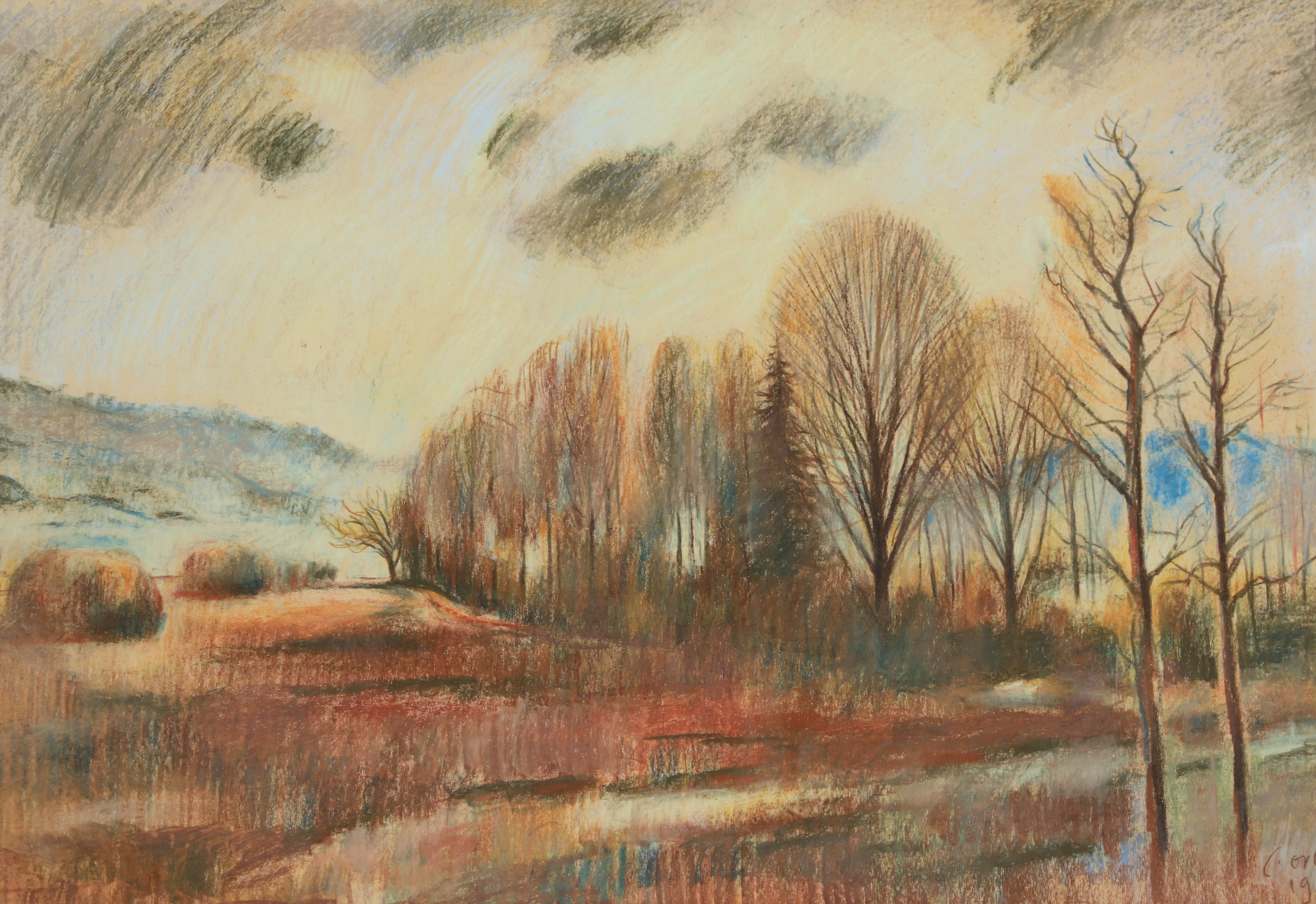 Náhledový obrázek J. Orlík: Předjaří (1956) - 1
