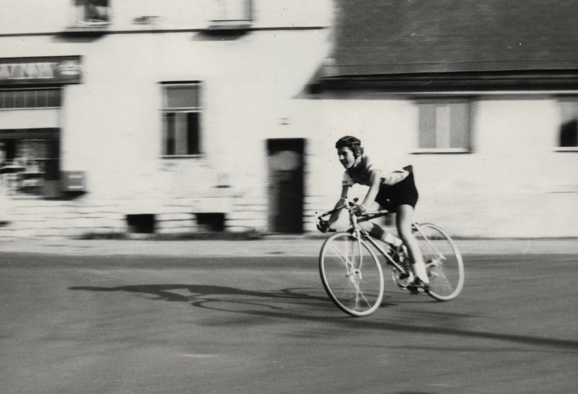 Náhledový obrázek předmětu Cyklistický pohár Frývaldovské stávky v Jeseníku (čb. fotografie)