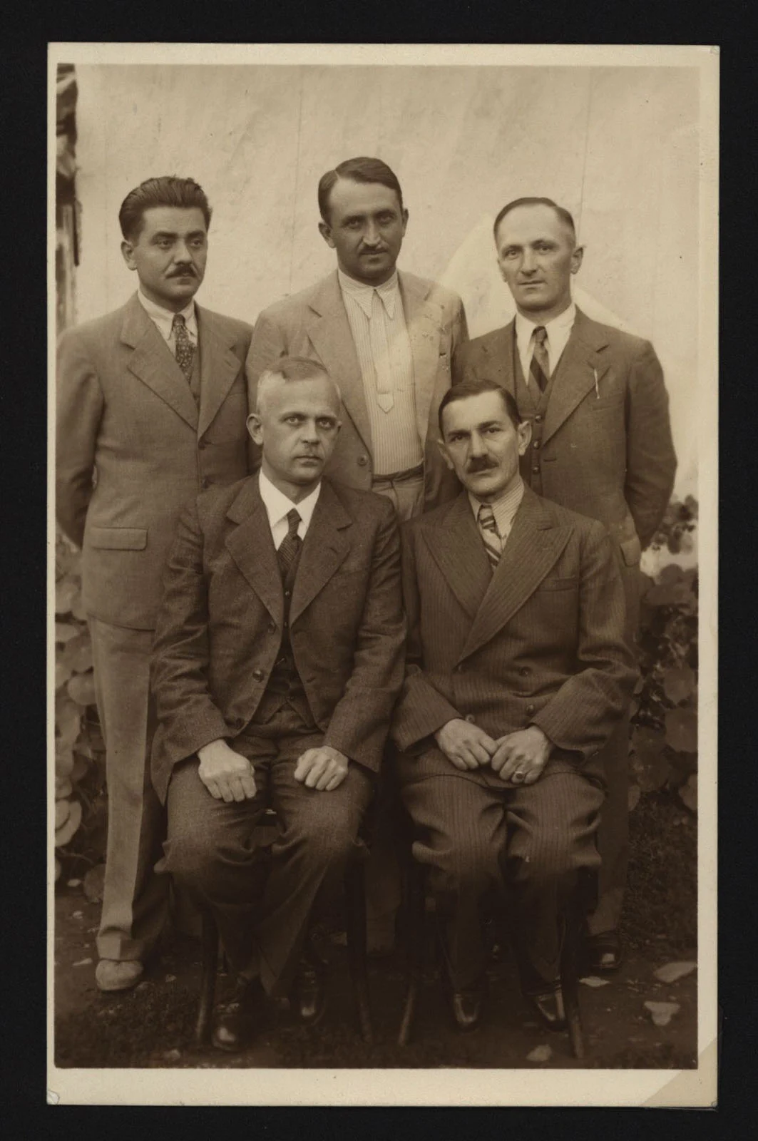 Náhledový obrázek předmětu Prezidium Učitelské hromady (spolku) v Mukačevu, 1936