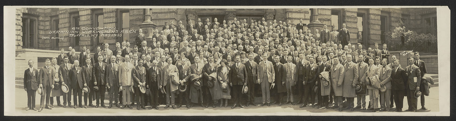 Náhledový obrázek 6. sjezd Ukrajinského dělnického svazu. Buffalo, NY. Květen 1925 - 1