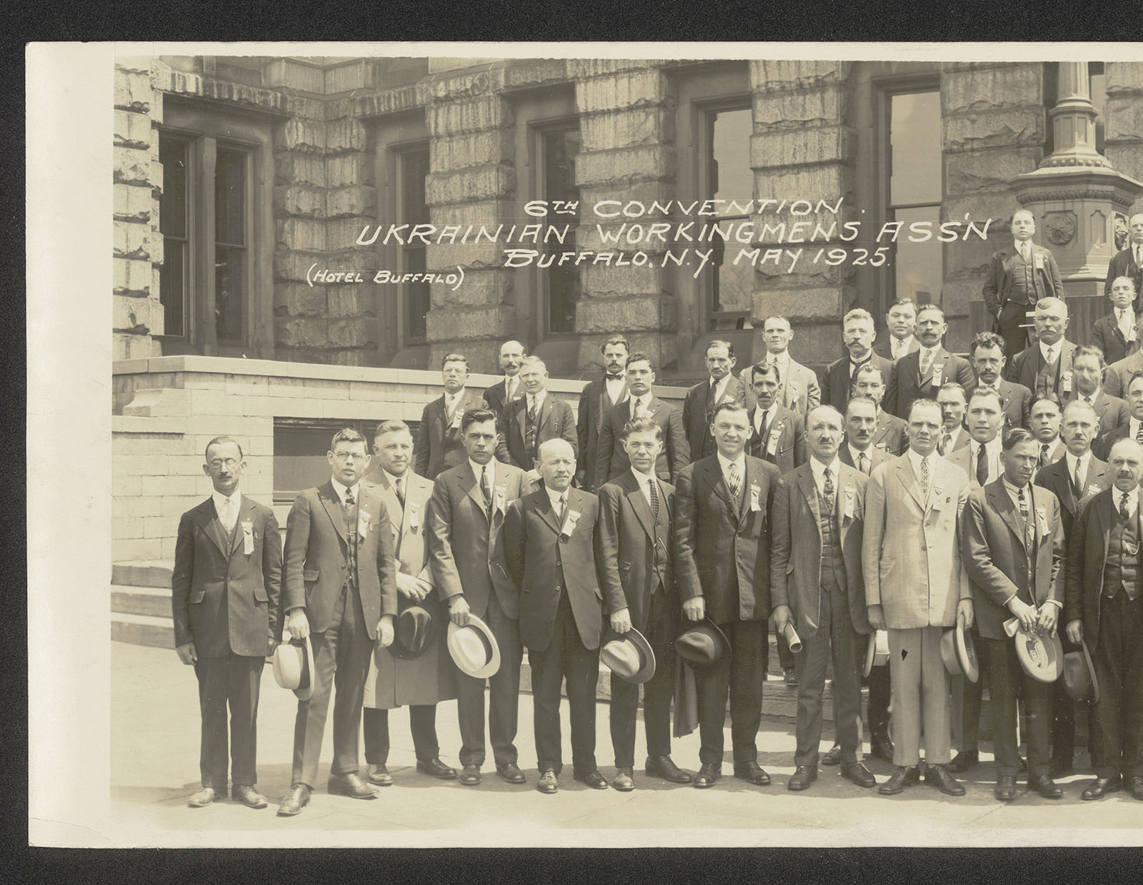 Náhledový obrázek 6. sjezd Ukrajinského dělnického svazu. Buffalo, NY. Květen 1925 - 2
