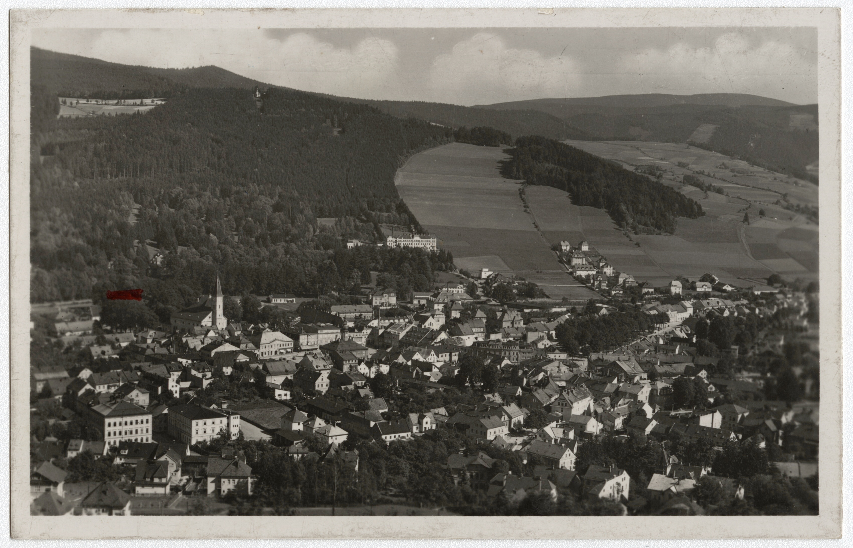 Náhledový obrázek Město Jeseník (čb. pohlednice) - 1