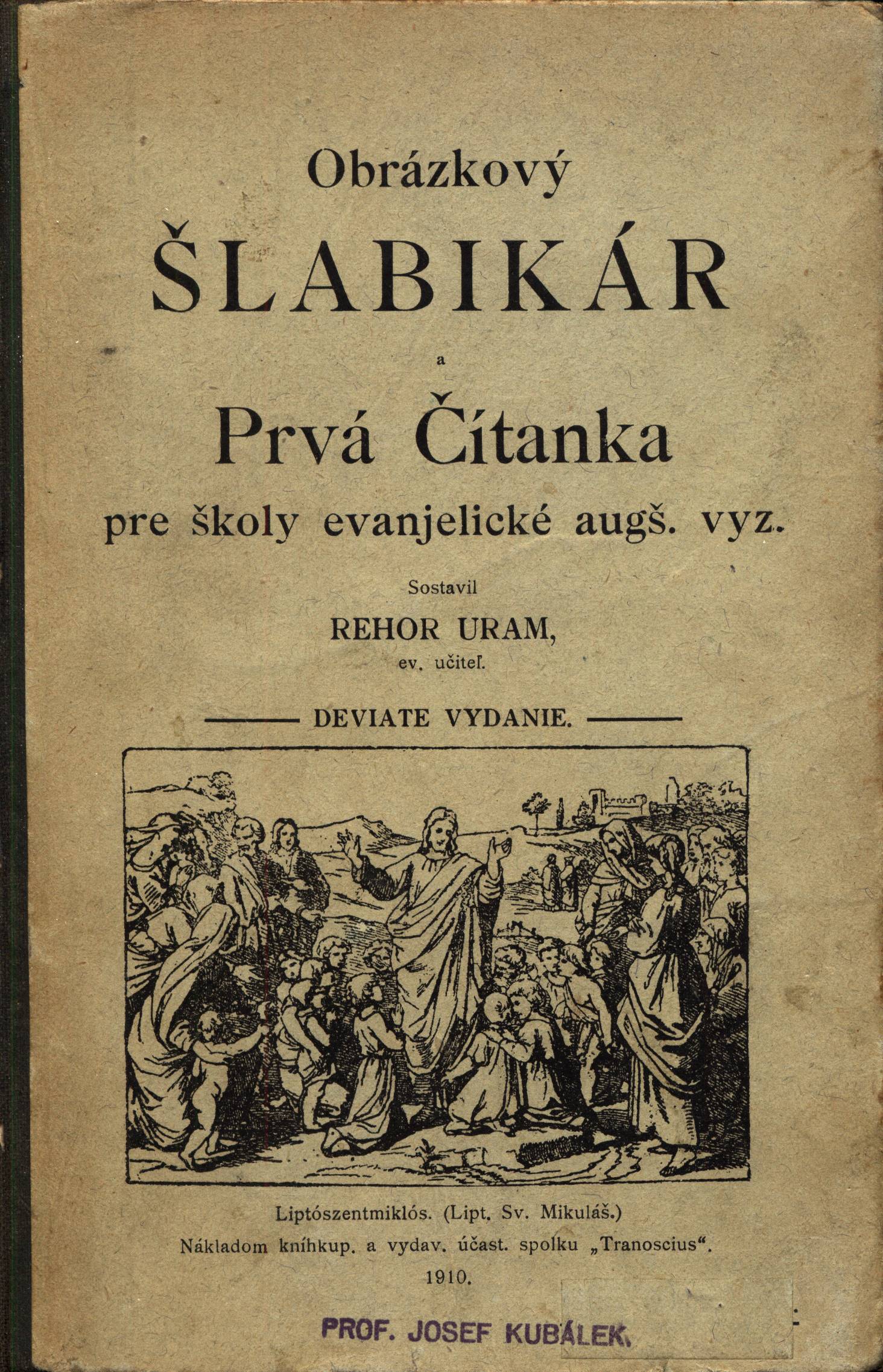 Náhledový obrázek Obrázkový šlabikár a Prvá čítanka pre školy evanjelické augš. vyz. - 1