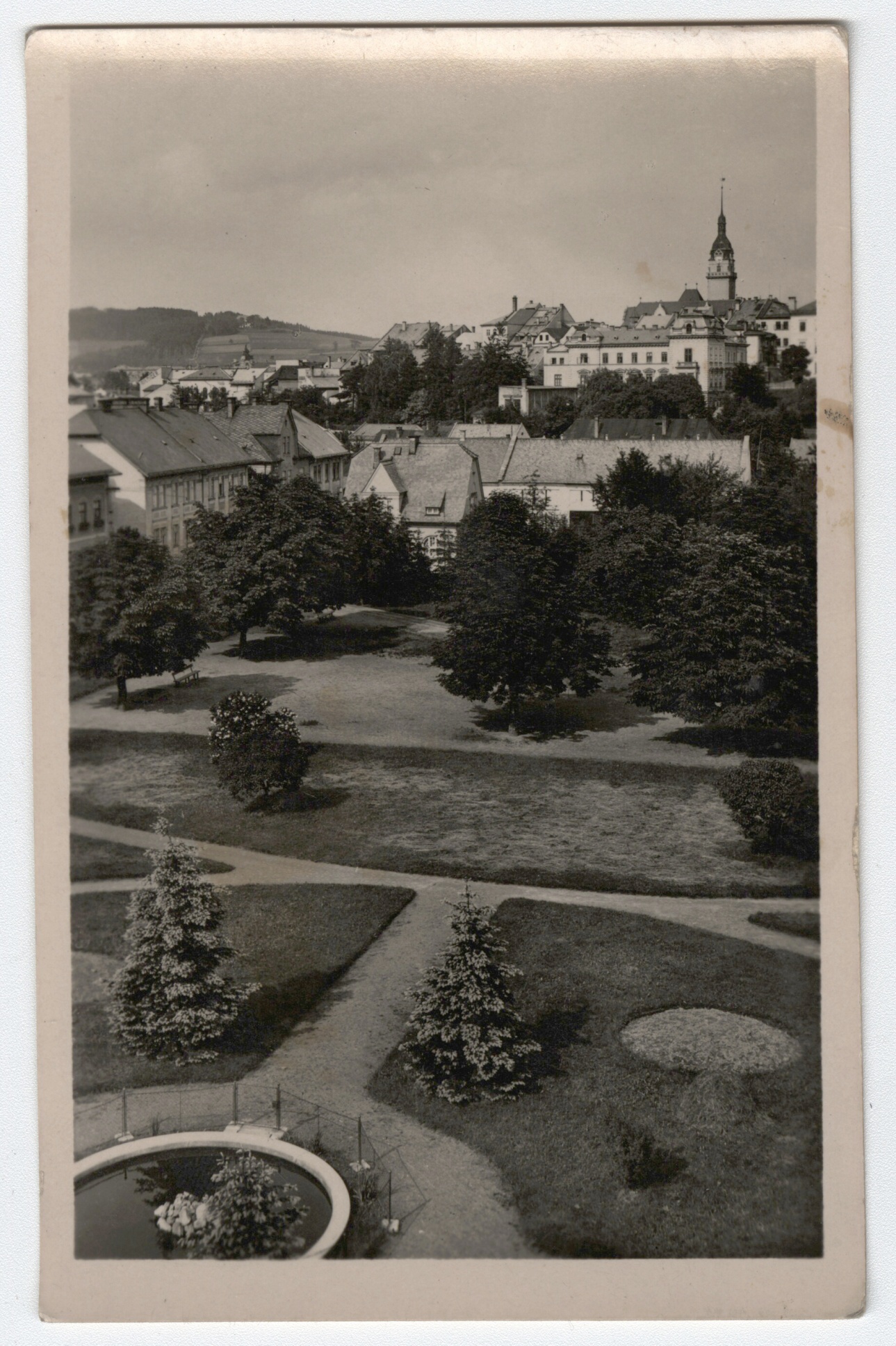 Náhledový obrázek Šumperk (čb. pohlednice) - 1