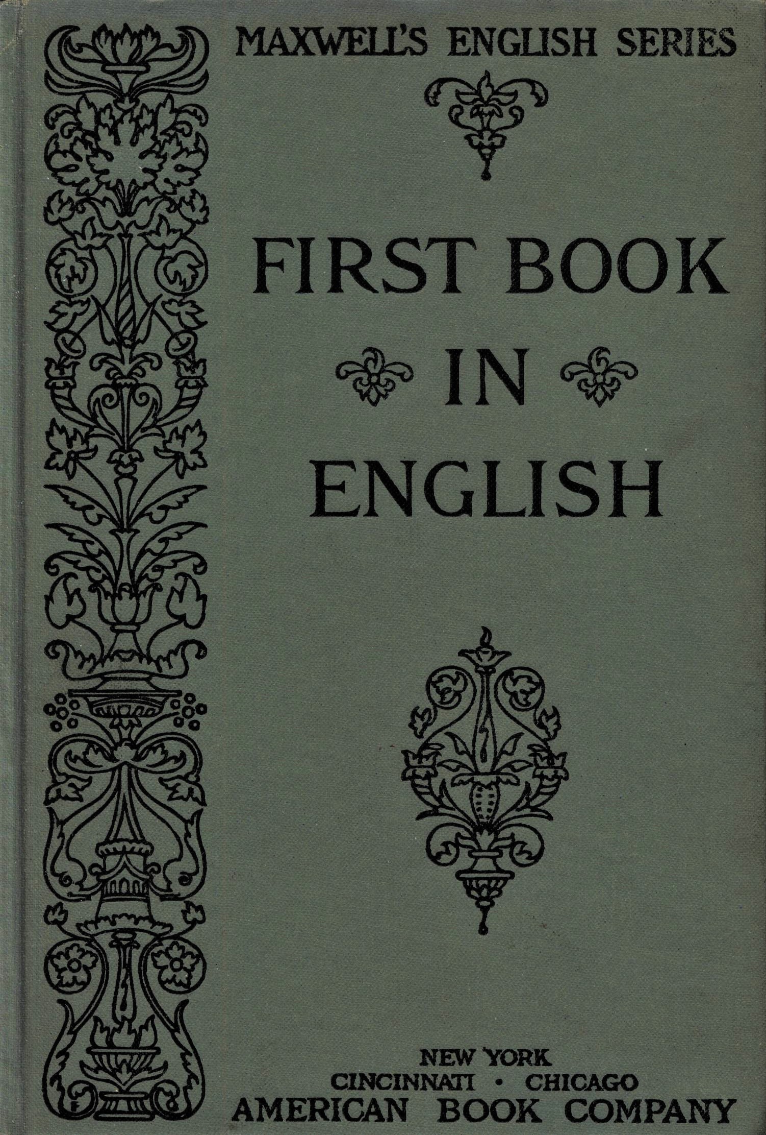 Náhledový obrázek First book in English - 1