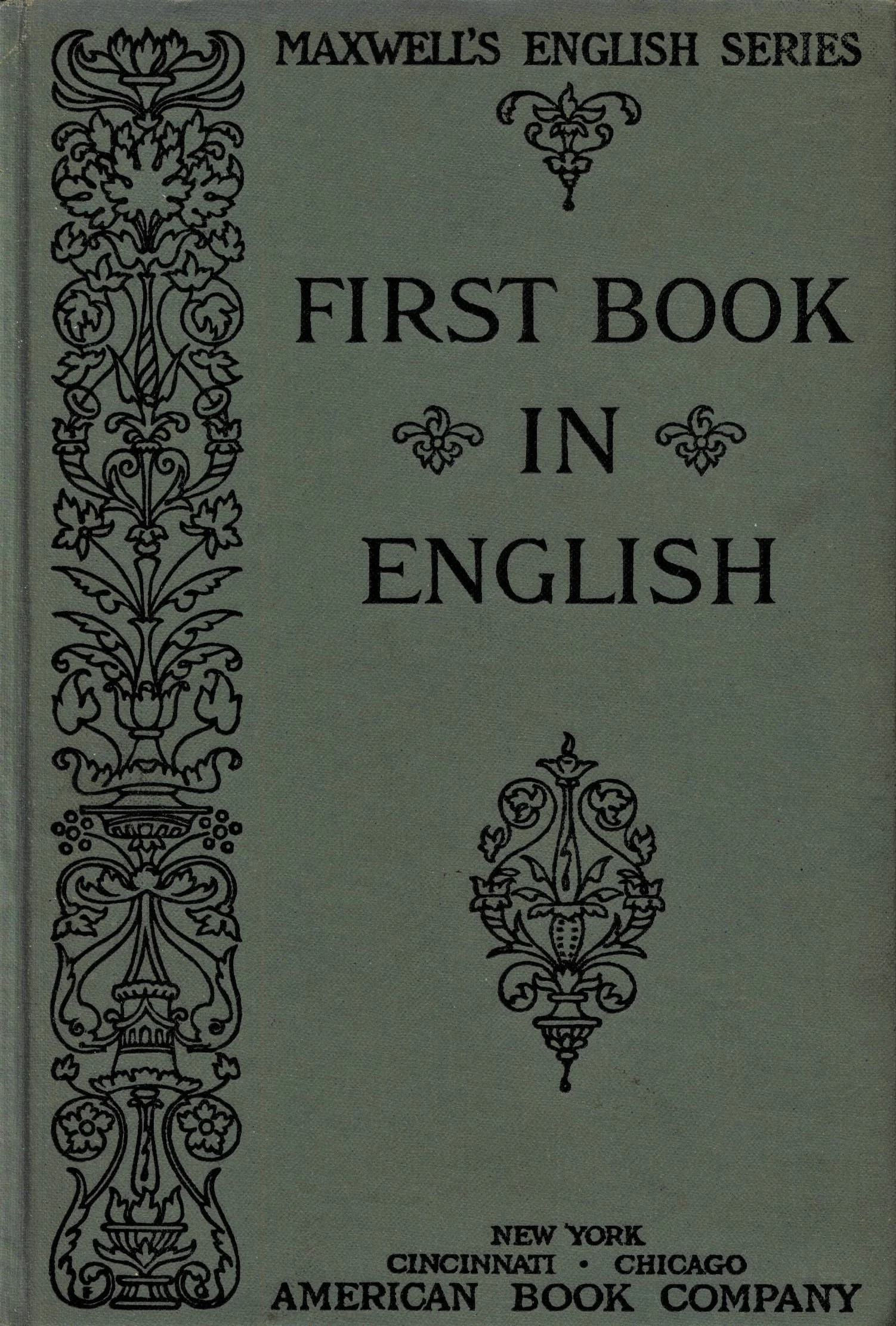Náhledový obrázek předmětu First book in English
