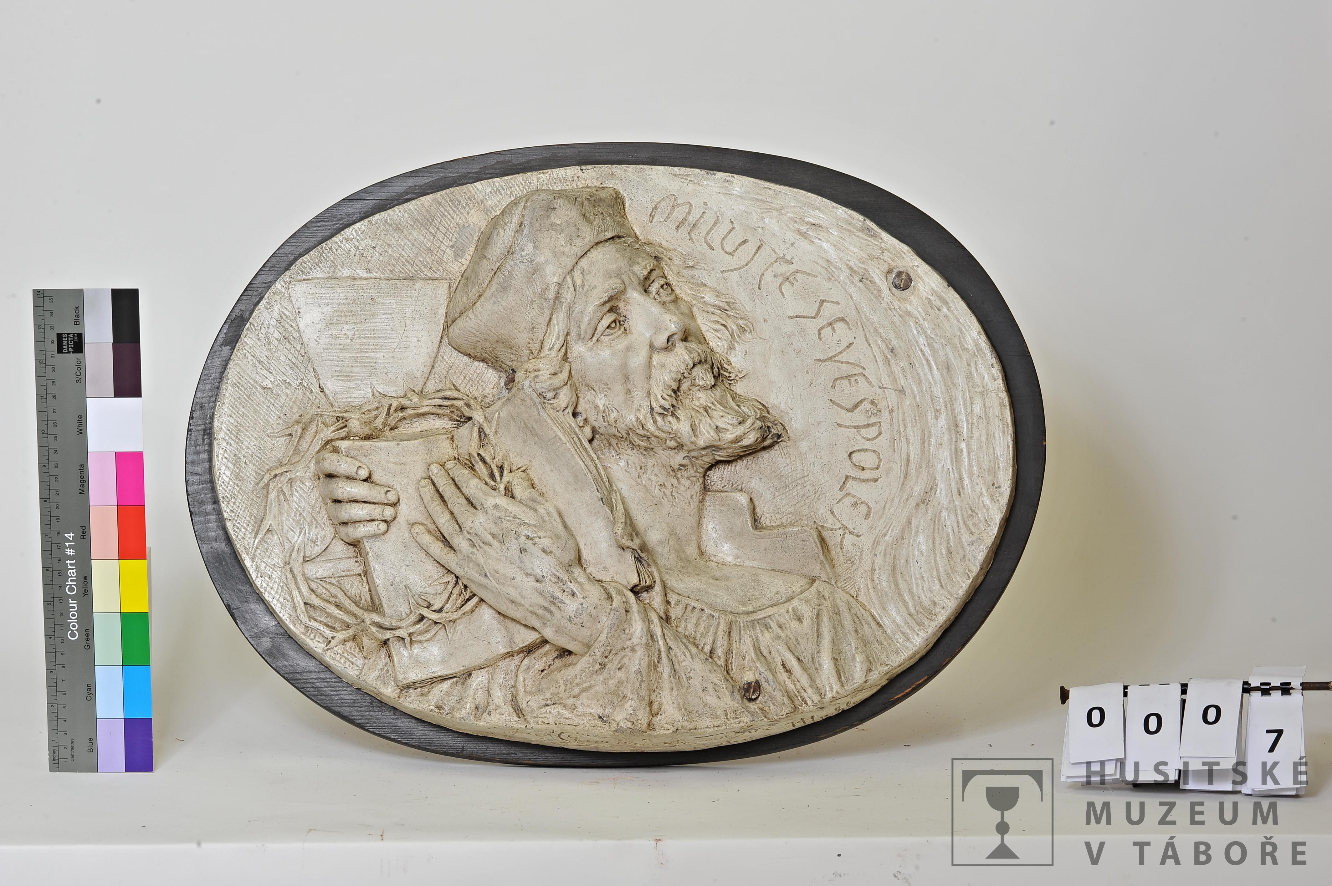 Náhledový obrázek reliéf: "Jan Hus" - 1