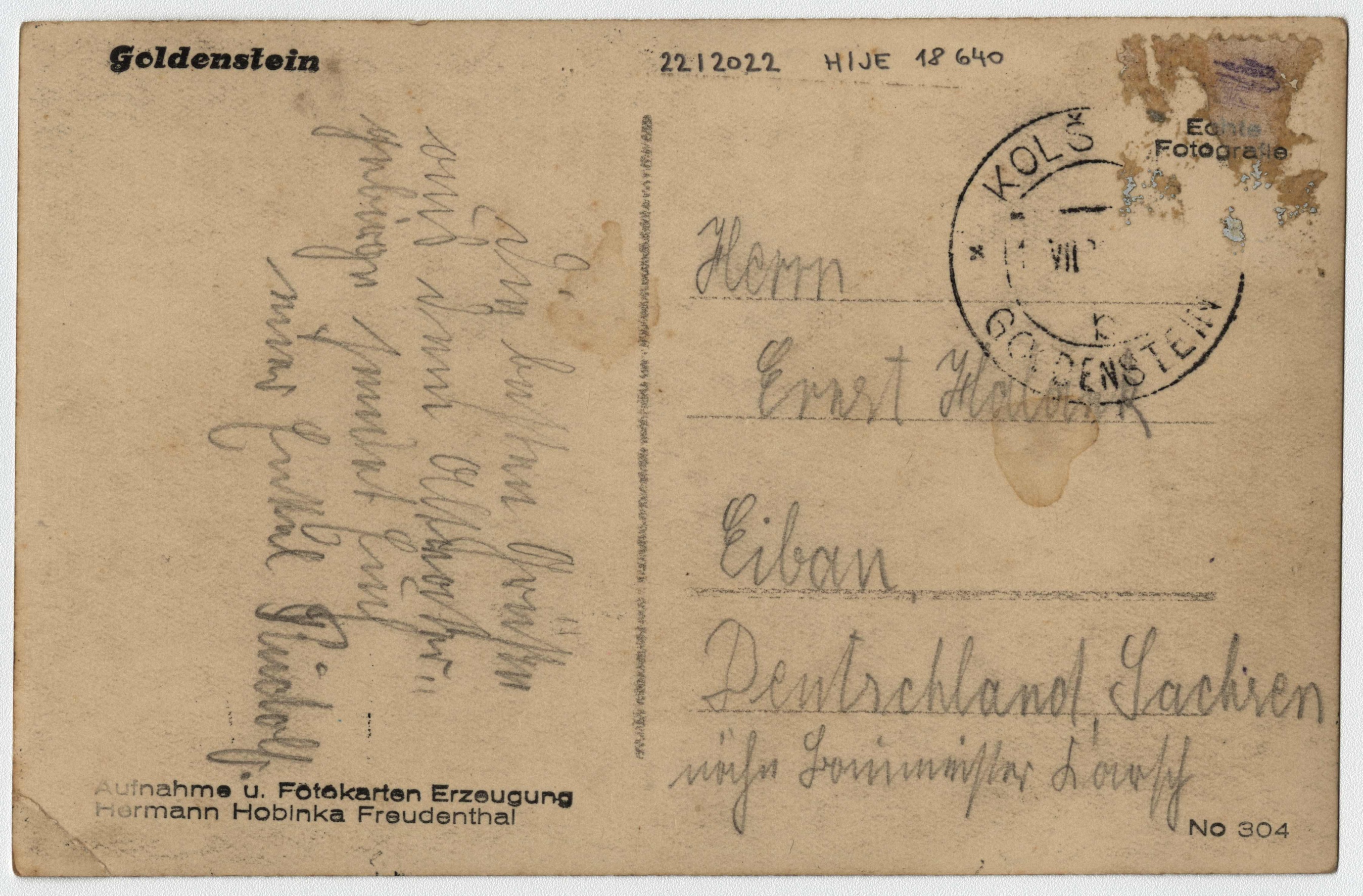 Náhledový obrázek Branná (čb. pohlednice) - 2
