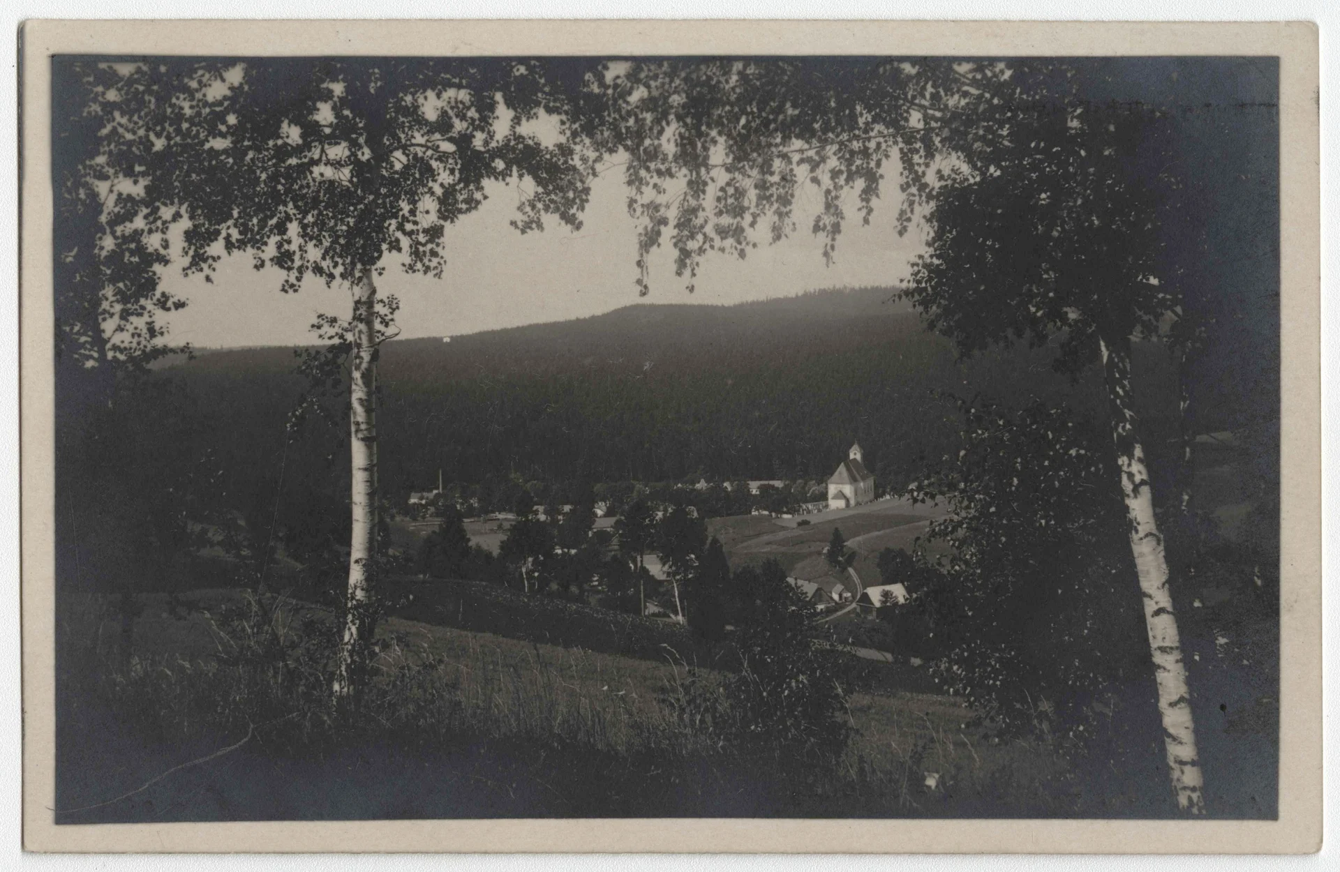 Náhledový obrázek předmětu Malá Morávka (čb. pohlednice)