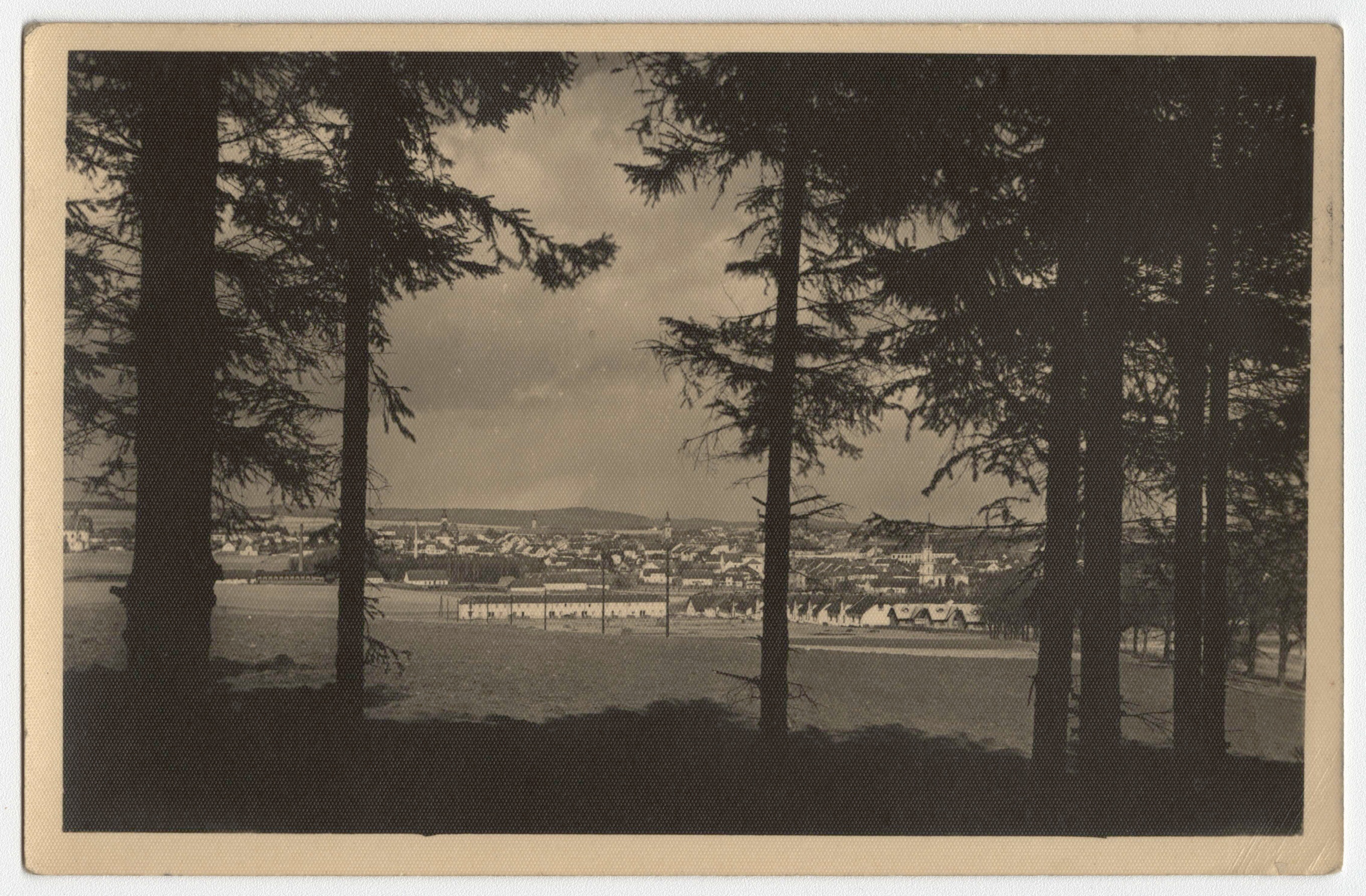 Náhledový obrázek Bruntál (čb. pohlednice) - 1