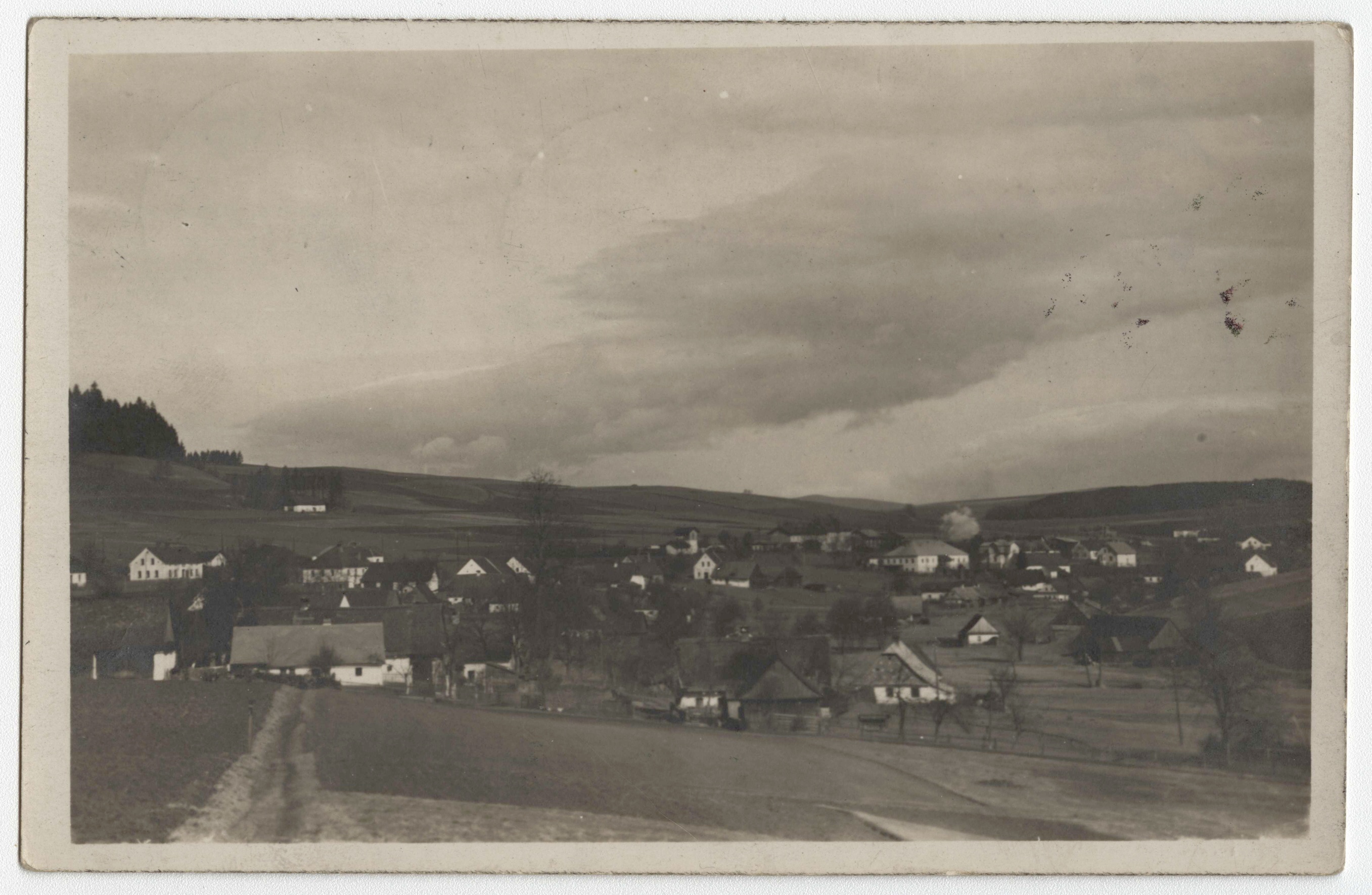 Náhledový obrázek Obec Valšov (čb. pohlednice) - 1