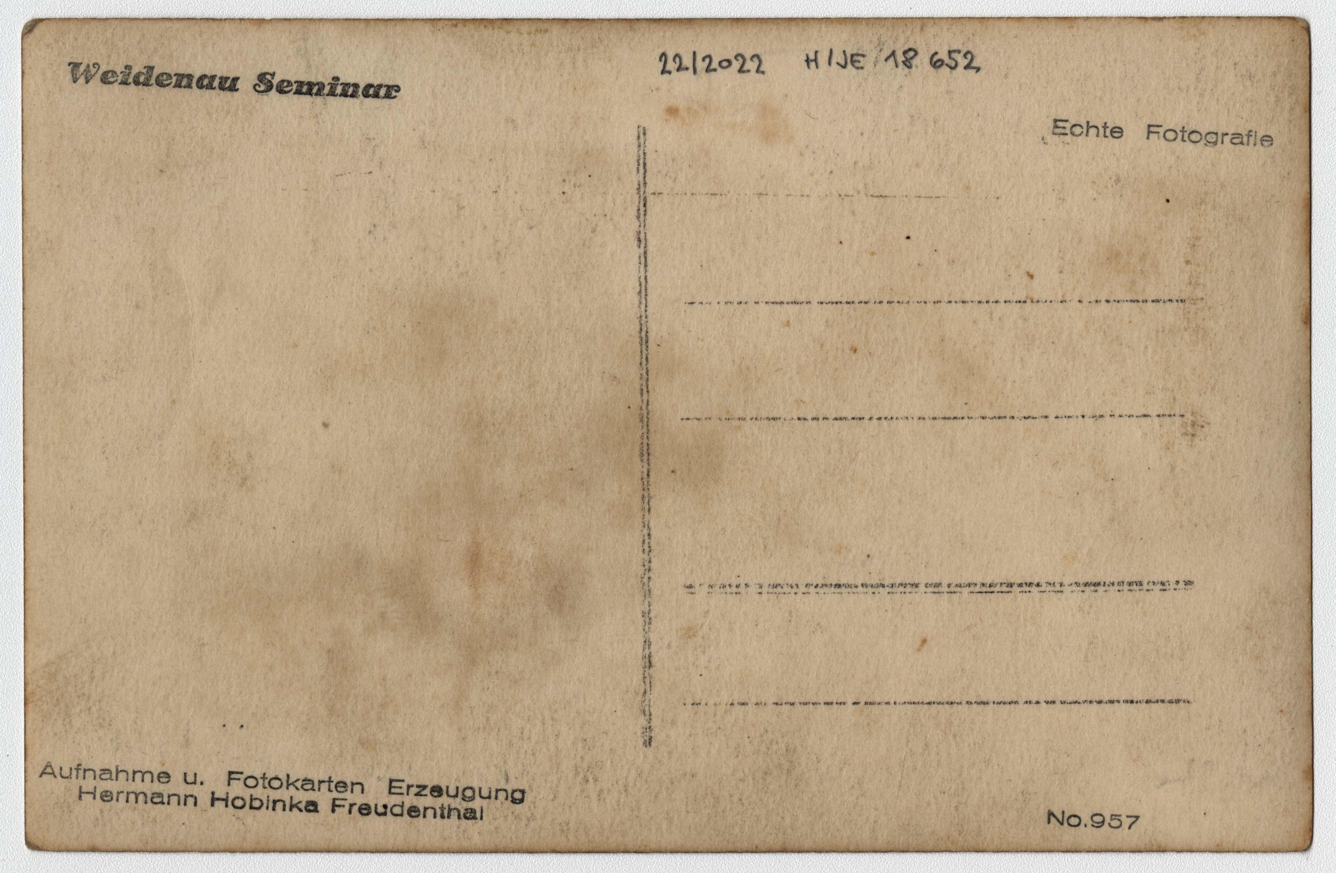 Náhledový obrázek Seminář ve Vidnavě (čb. pohlednice) - 2