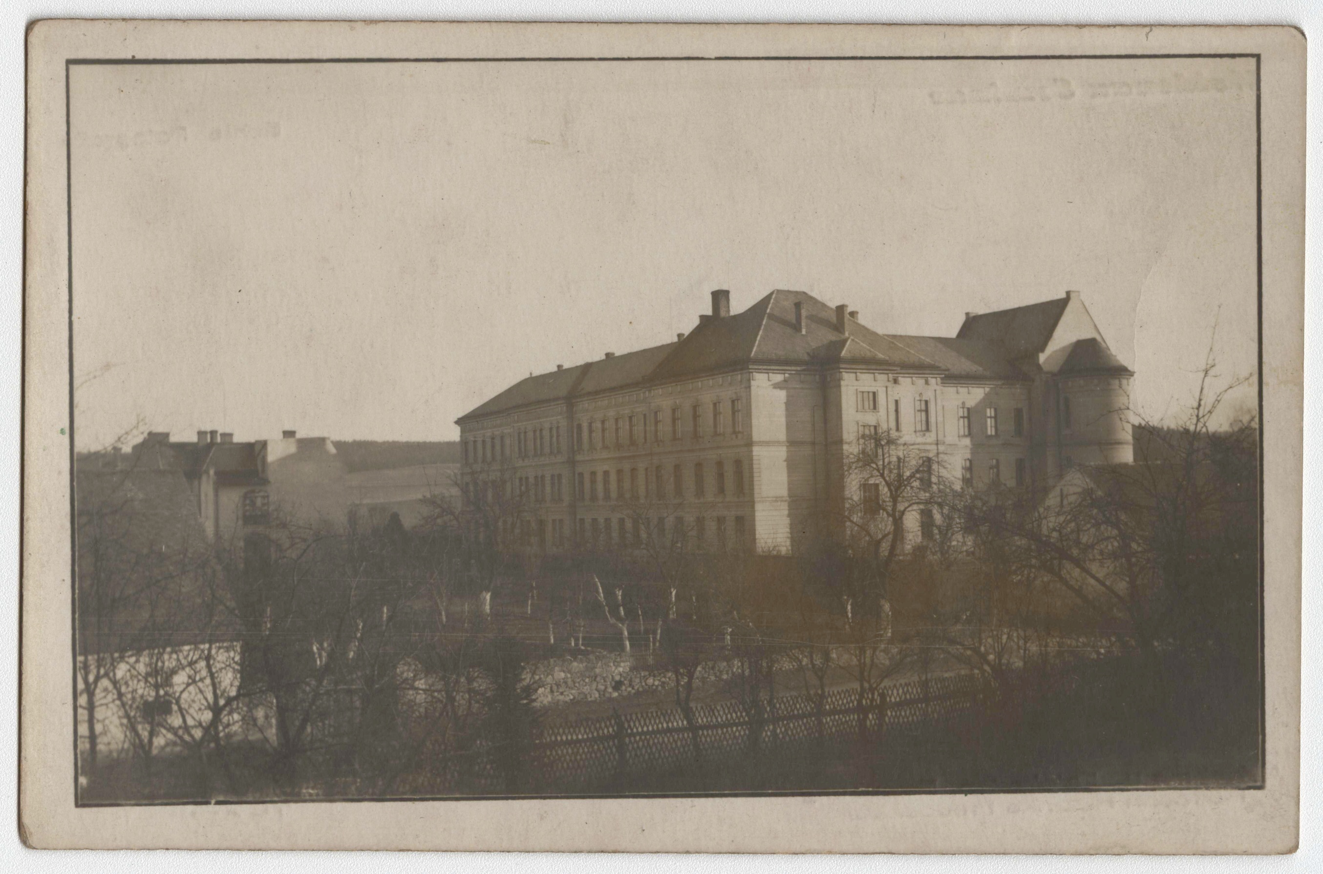Náhledový obrázek Seminář ve Vidnavě (čb. pohlednice) - 1