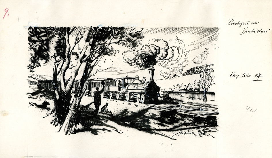Náhledový obrázek Ilustrace - Purkyně ve Vratislavi - 1