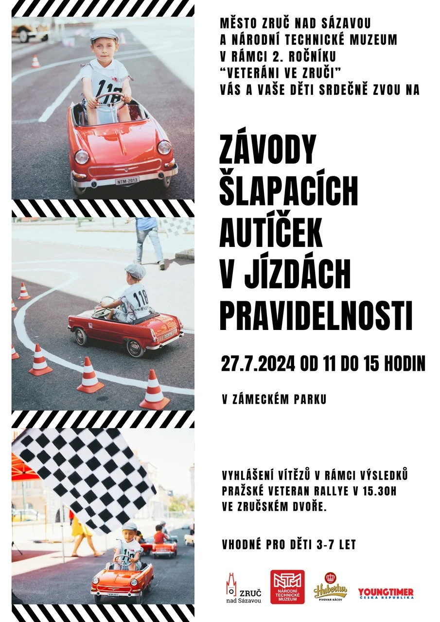 Náhledový obrázek předmětu Závody šlapacích autíček v jizdách pravidelnosti