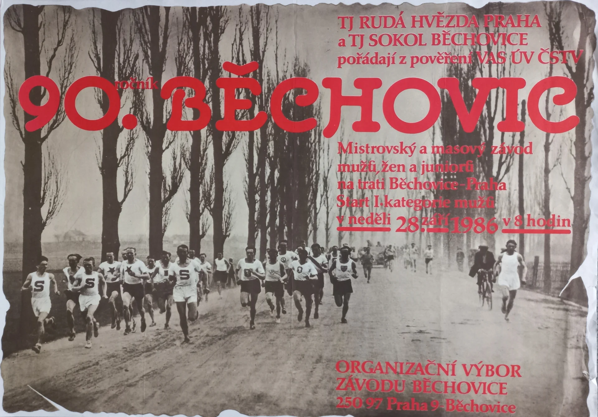 Náhledový obrázek předmětu Běchovický běh. 90. ročník