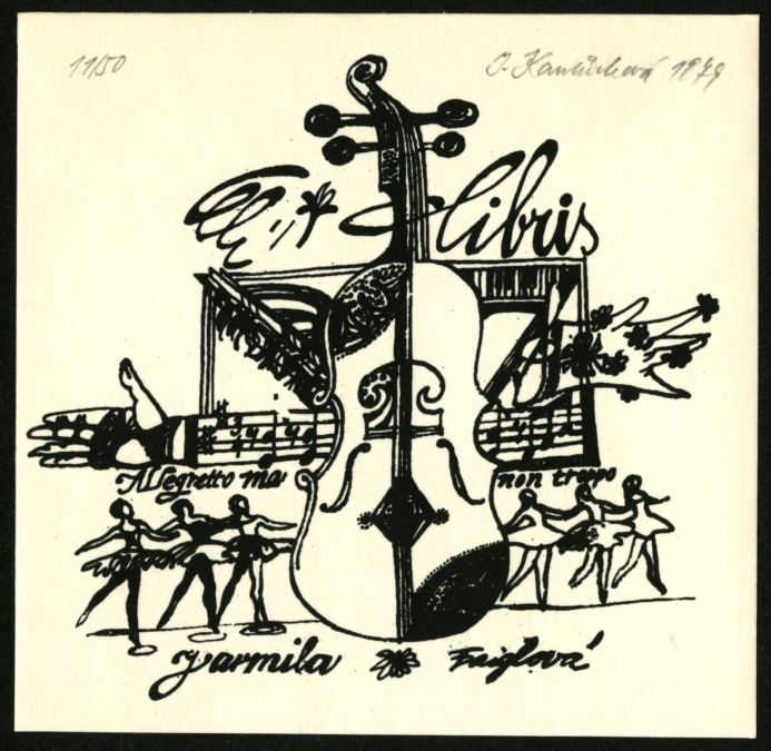 Náhledový obrázek Exlibris - 1