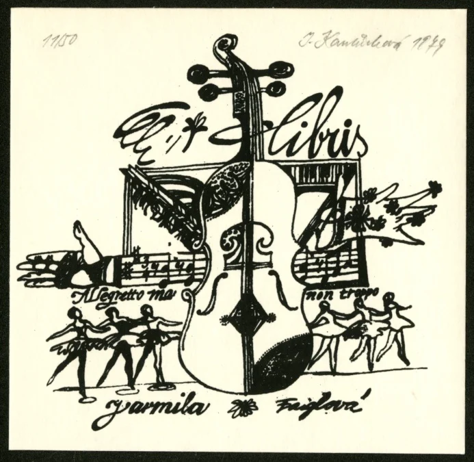 Náhledový obrázek předmětu Exlibris