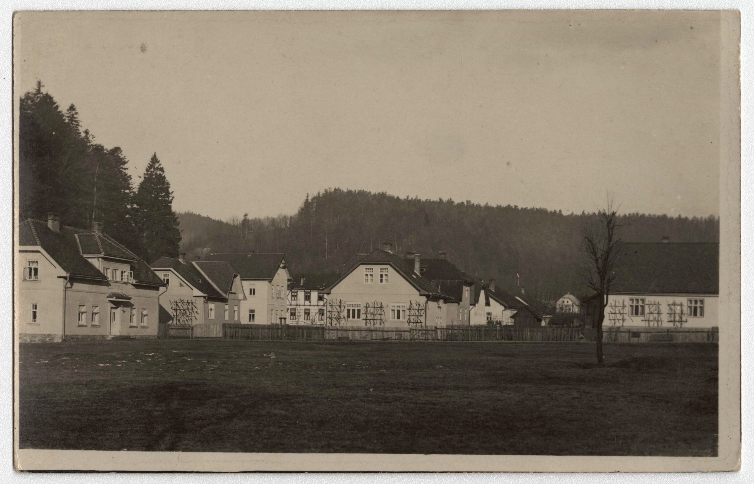 Náhledový obrázek Oskava (čb. pohlednice) - 1