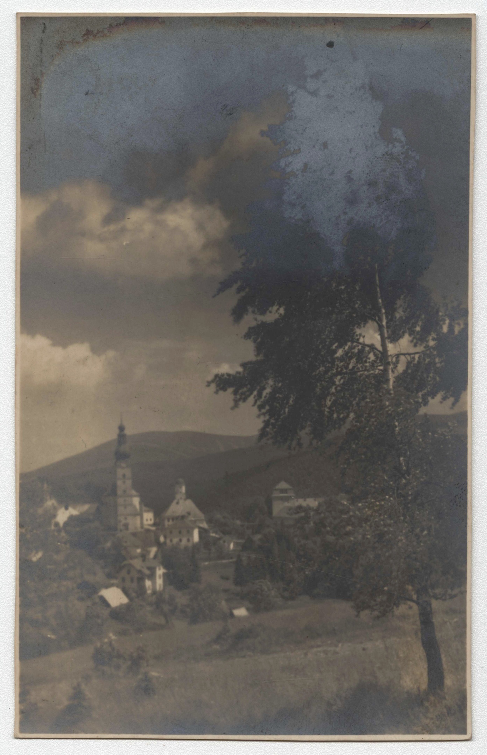 Náhledový obrázek Branná (čb. pohlednice) - 1