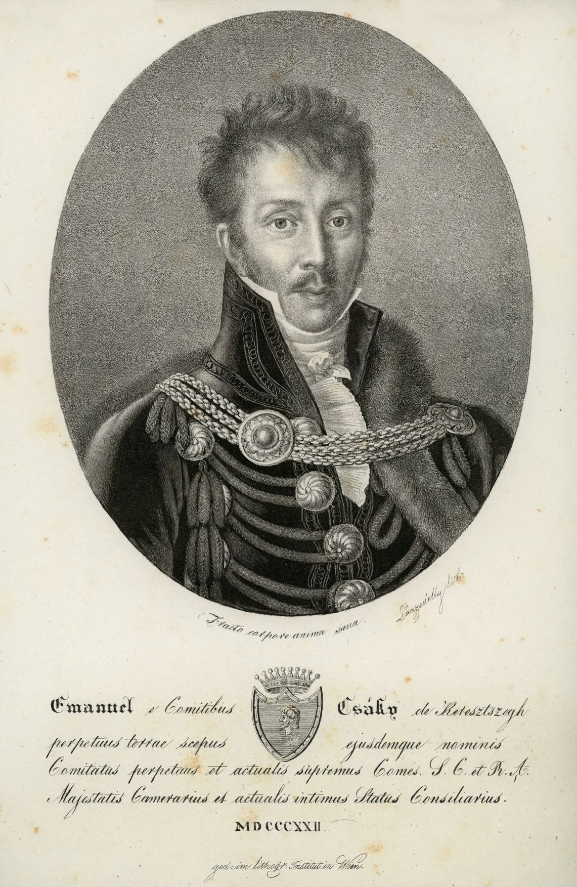 Náhledový obrázek předmětu Emanuel Csáky (1763-1825), hrabě, spišský župan
