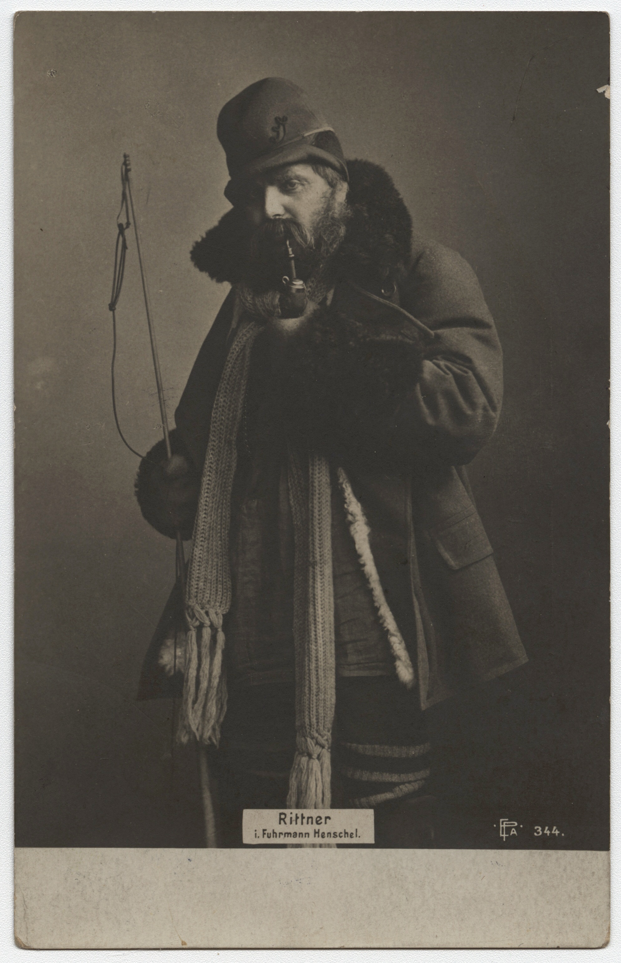 Náhledový obrázek Rudolf Rittner (čb. pohlednice) - 1