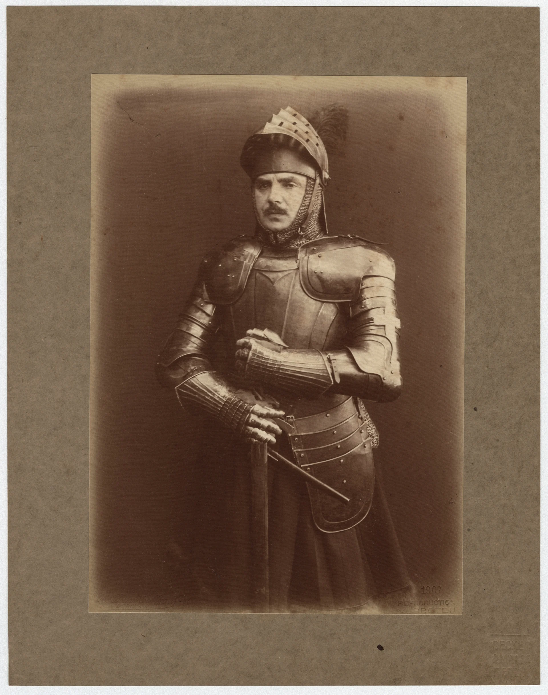 Náhledový obrázek předmětu Rudolf Rittner (čb. fotografie)