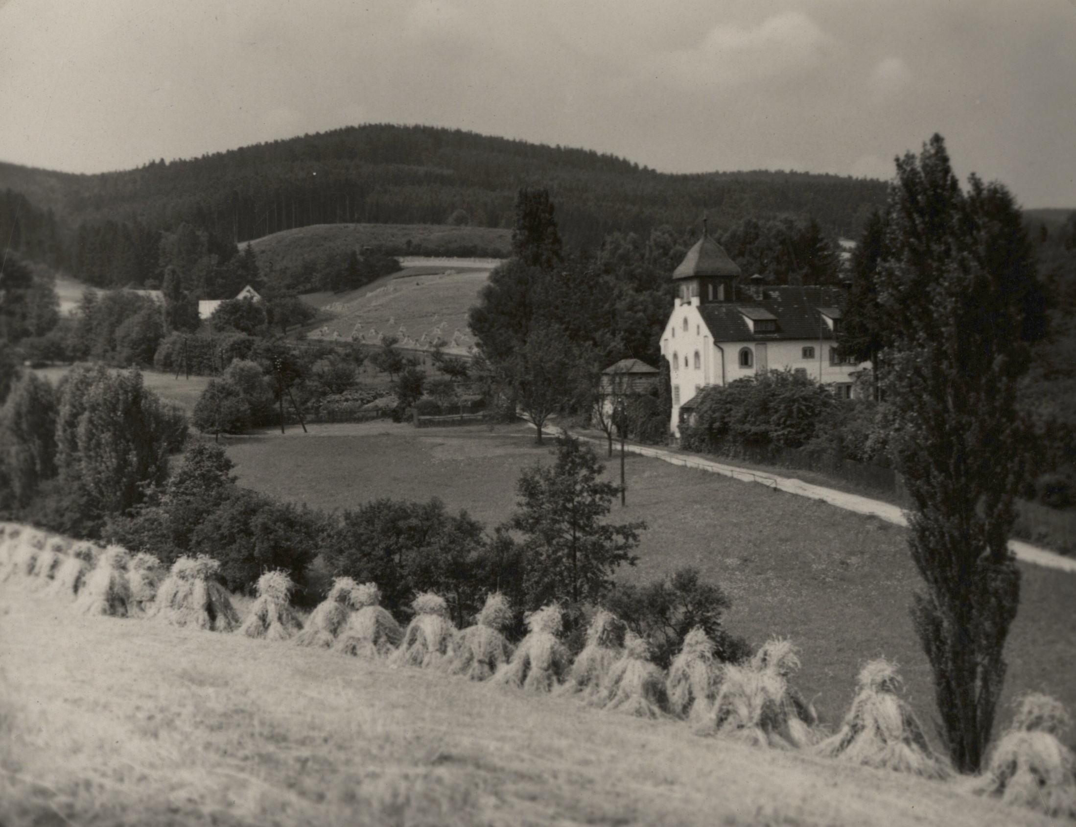 Náhledový obrázek Kozí hrádek v Bílém Potoce (fotografická koláž) - 5