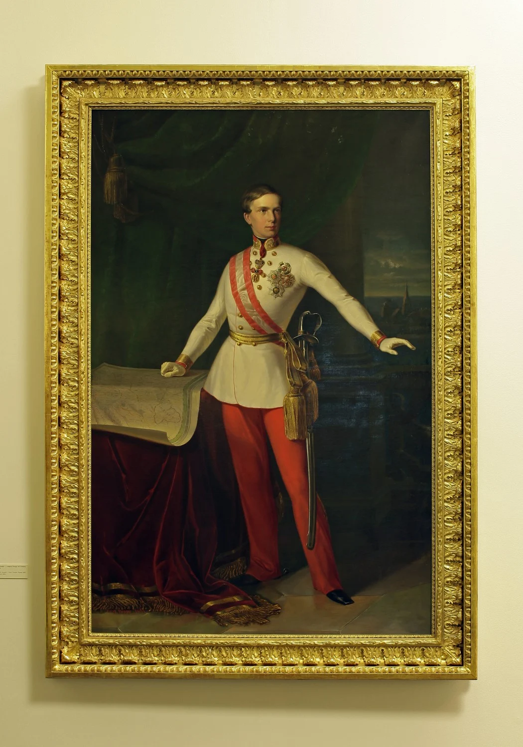 Náhledový obrázek předmětu Portrét Františka Josefa I.