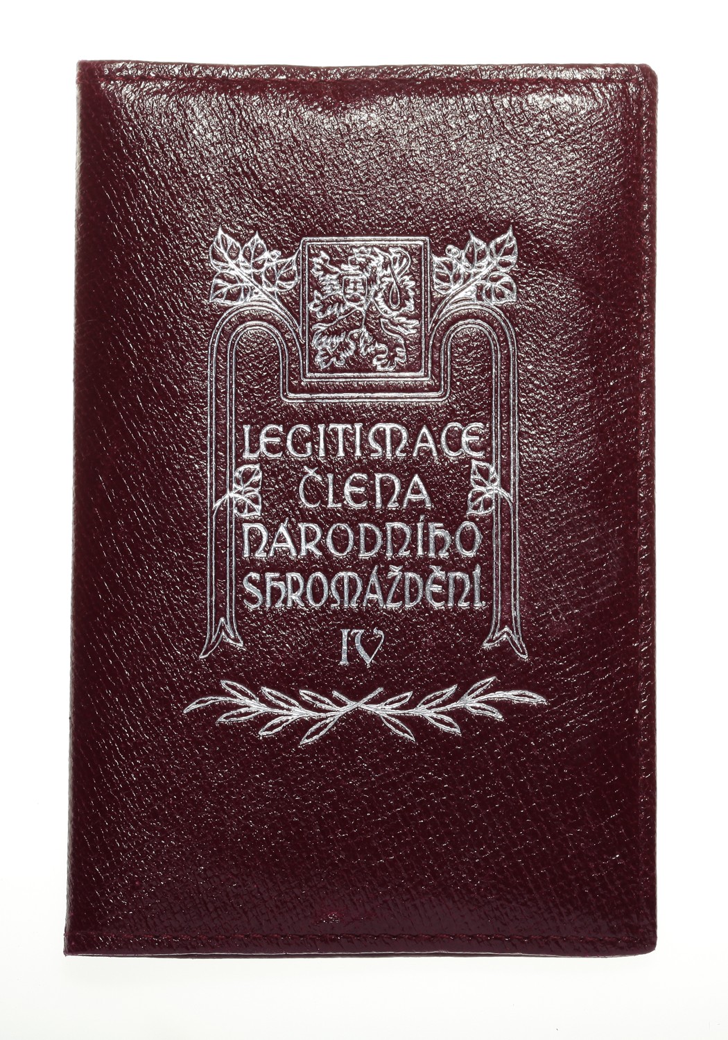 Náhledový obrázek Legitimace člena poslanecké sněmovny Národního shromáždění - 2