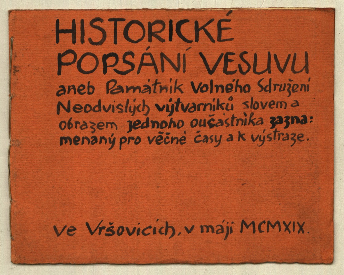 Náhledový obrázek Josef Váchal: Historické popsání Vesuvu - 8