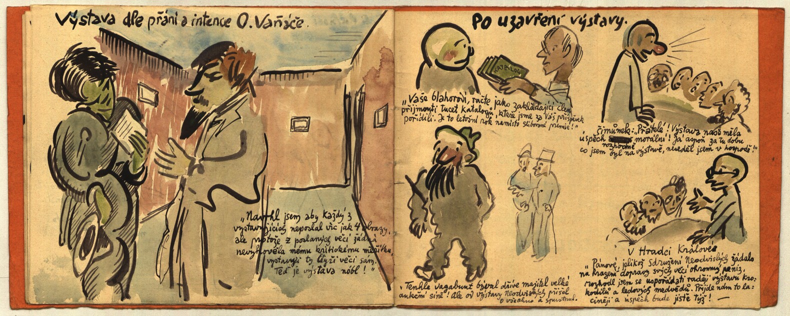Náhledový obrázek Josef Váchal: Historické popsání Vesuvu - 3