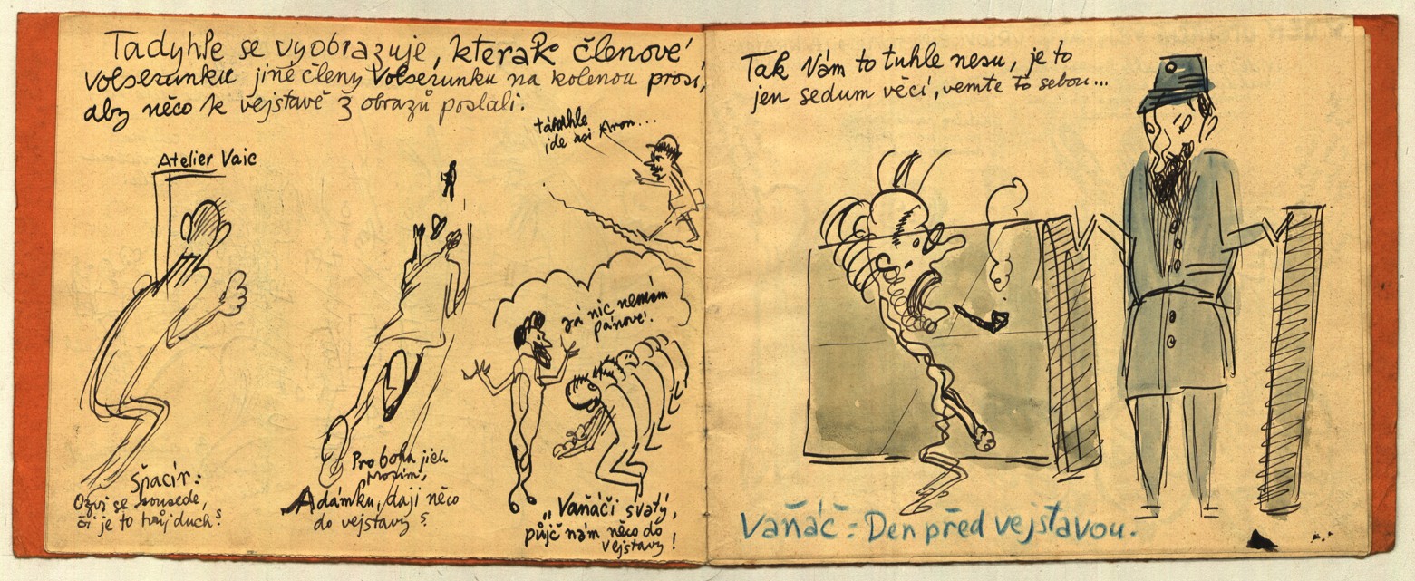 Náhledový obrázek Josef Váchal: Historické popsání Vesuvu - 12